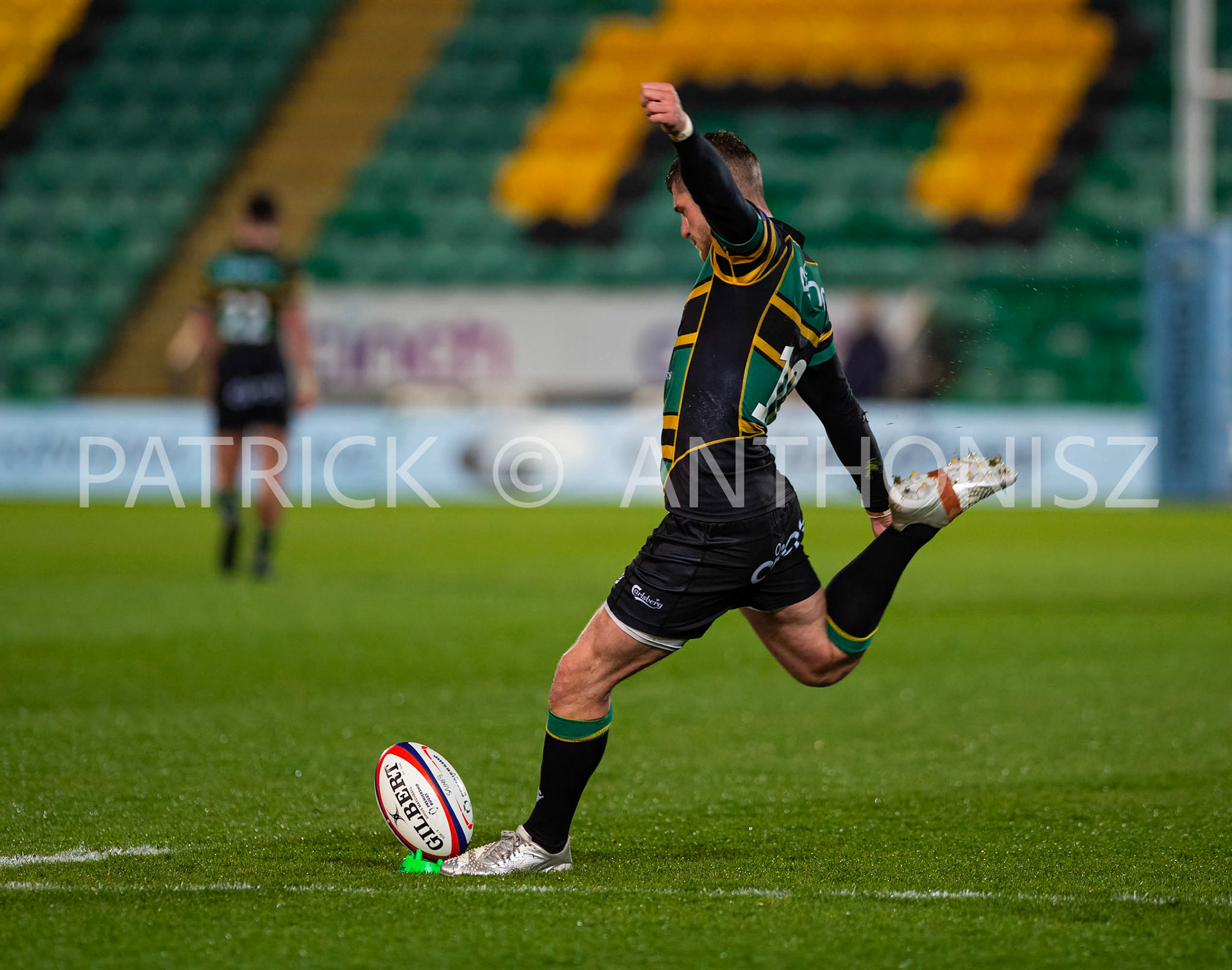 Northampton Saints Vs The British Army Northampton -13-April-2022.  Northampton Saints Vs The British Army at cinch Stadium Franklin's Gardens .
