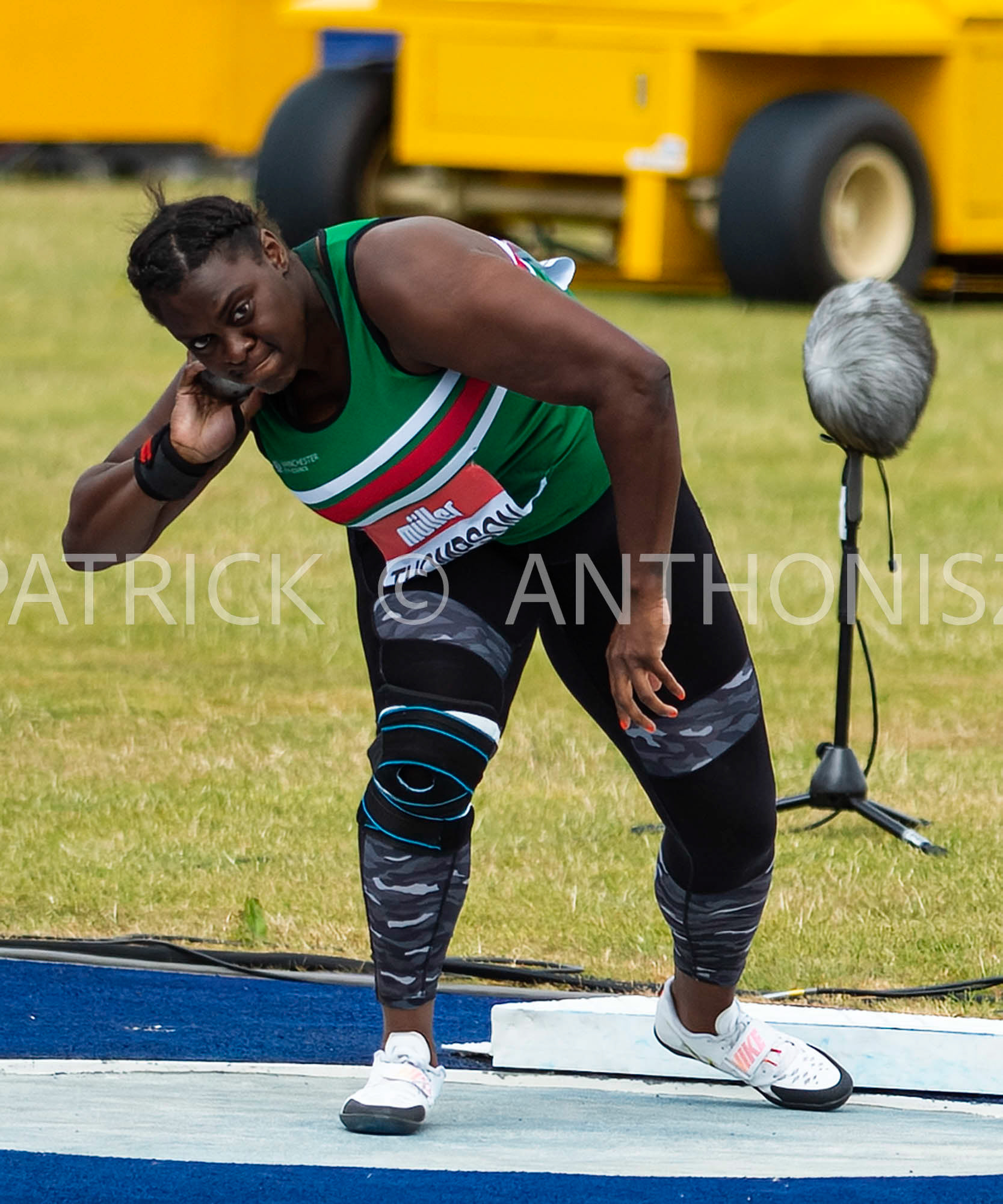 26-6-2022: Day 3  Women's Shot Put - Final  THOMPSON Shaunna SALE HARRIERS MANCHESTER competes at the Muller UK Athletics Championships MANCHESTER REGIONAL ARENA – MANCHESTER 2022