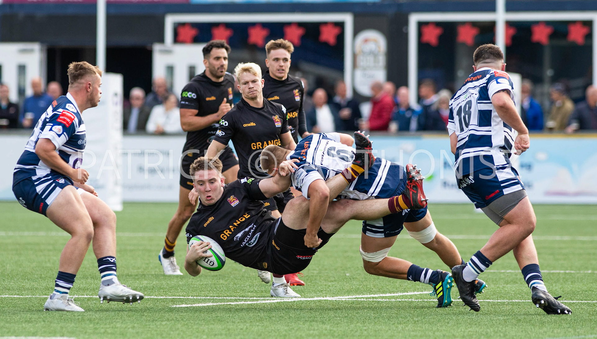 Coventry, ENGLAND- Sept -24 - 2022 : match between  Coventry Rugby  and Ampthill Rugby  at Coventry , England.