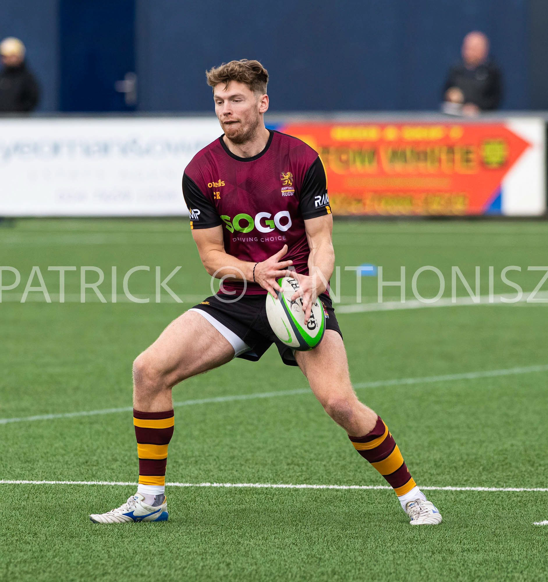 Coventry, ENGLAND- Sept -24 - 2022 : match between  Coventry Rugby  and Ampthill Rugby  at Coventry , England.