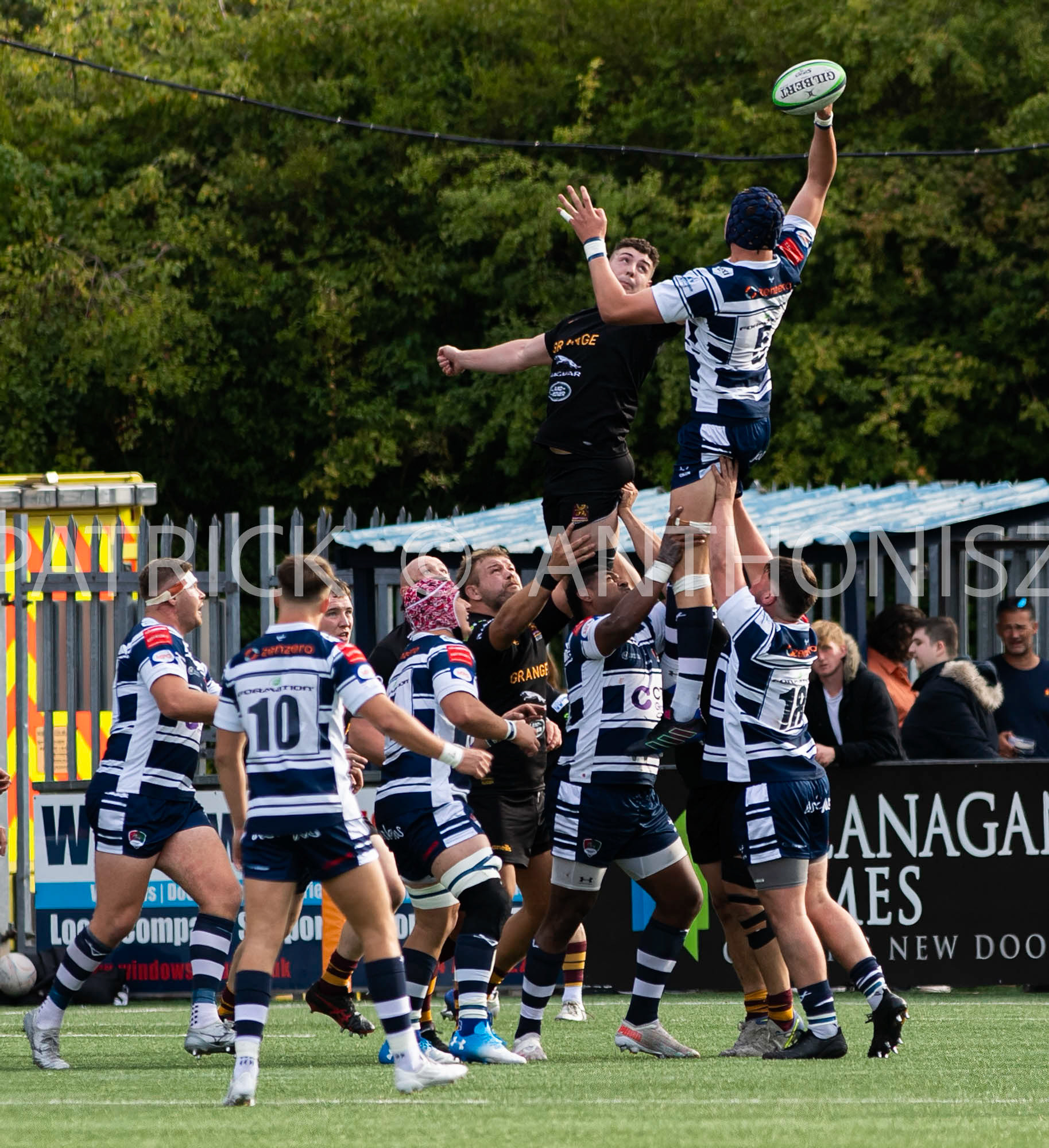 Coventry, ENGLAND- Sept -24 - 2022 : match between  Coventry Rugby  and Ampthill Rugby  at Coventry , England.