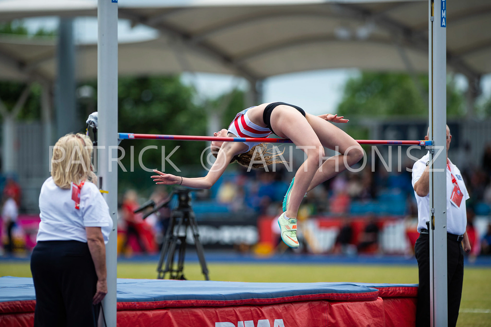 26-6-2022: Day 3 Women's High Jump - Final ROUTLEDGE Allie  ABERDEEN AAC in action at the Muller UK Athletics Championships MANCHESTER REGIONAL ARENA – MANCHESTER