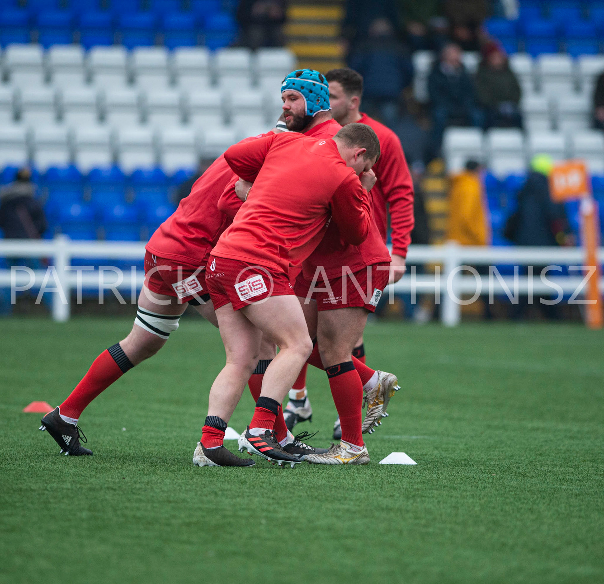 BUTTS PARK ARENA Coventry ,England 15th of January 2022 :  Greene King IPA Championship  match Round 14 between Coventry Rugby Vs Hartpury University  at Butts Park Arena Coventry UK .Final score: Coventry Rugby  34:  33 Hartpury University Rugby .