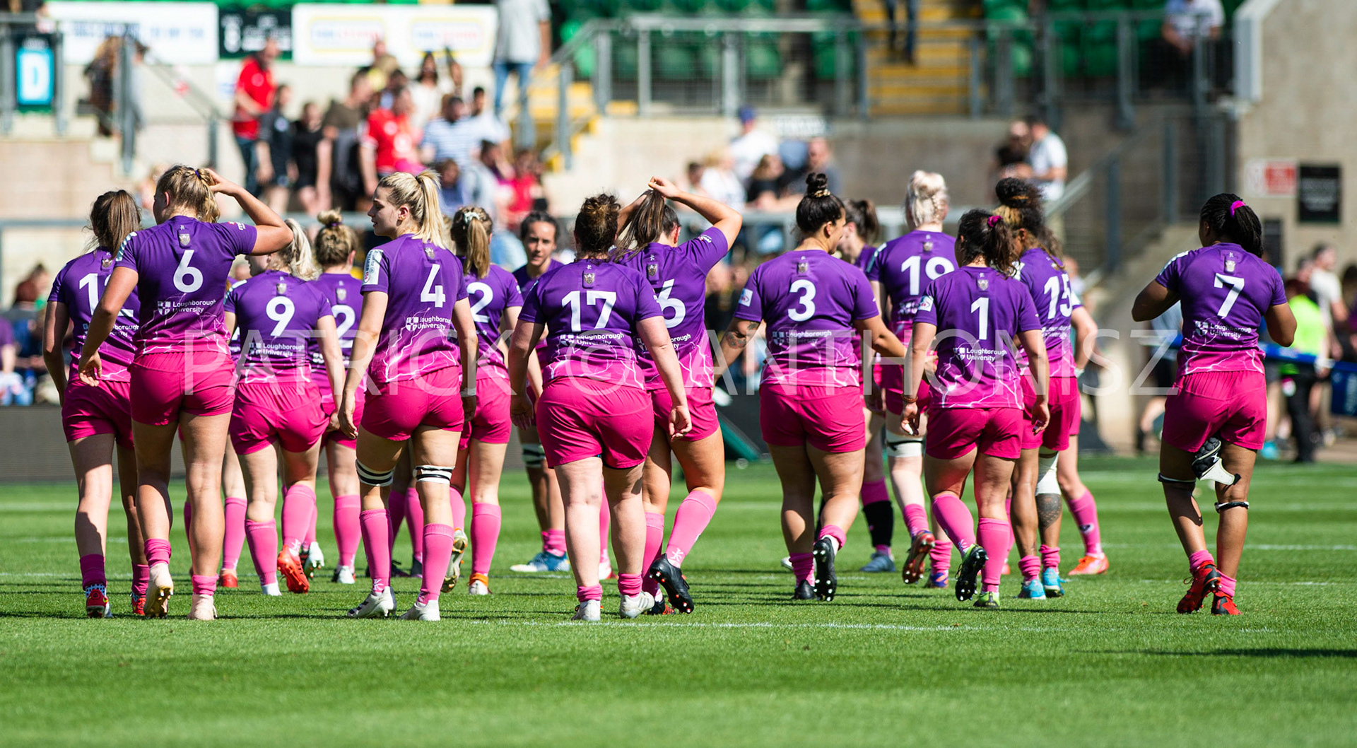 Northampton -14–May-2022.  Loughborough Lightning Vs Harlequins Womens at cinch Stadium Franklin's Gardens Northampton  .
