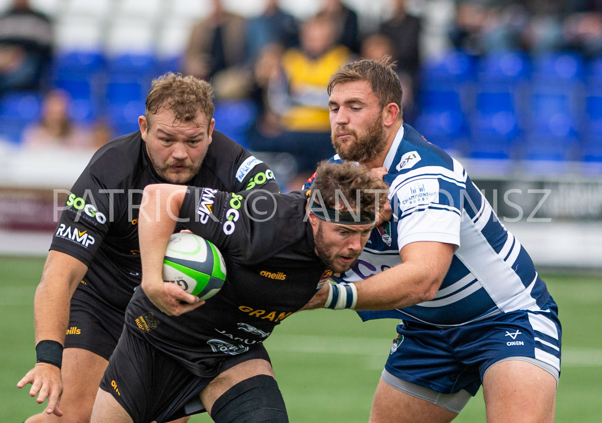 Coventry, ENGLAND- Sept -24 - 2022 : Syd Blackmore of Ampthill during the match between  Coventry Rugby  and Ampthill Rugby  at Coventry , England.