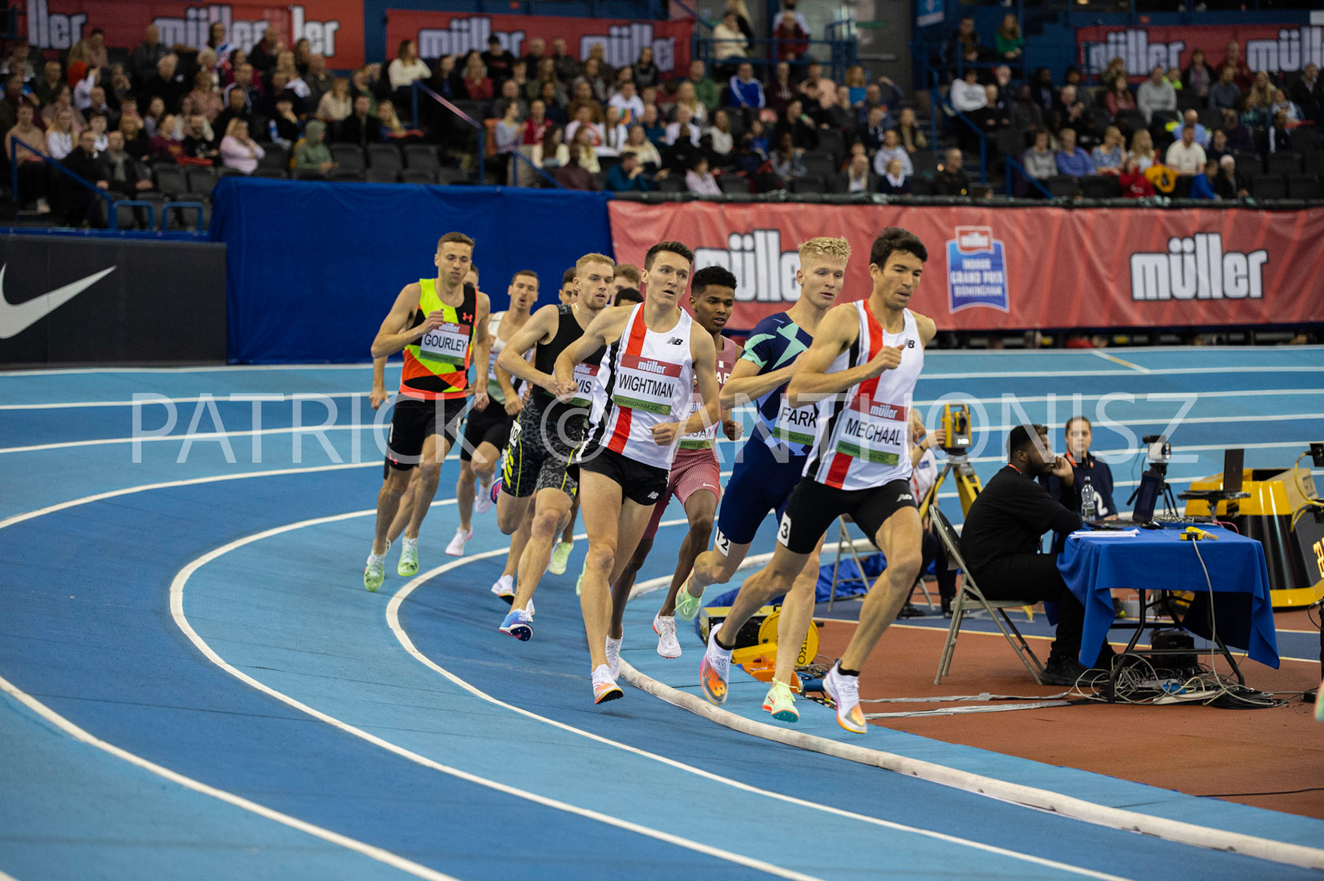 Saturday 19 February : JAKE WIGHTMAN  in the 1500 Metres Mens  at the Müller Indoor Grand Prix Birmingham  at the Utilita Arena Birmingham