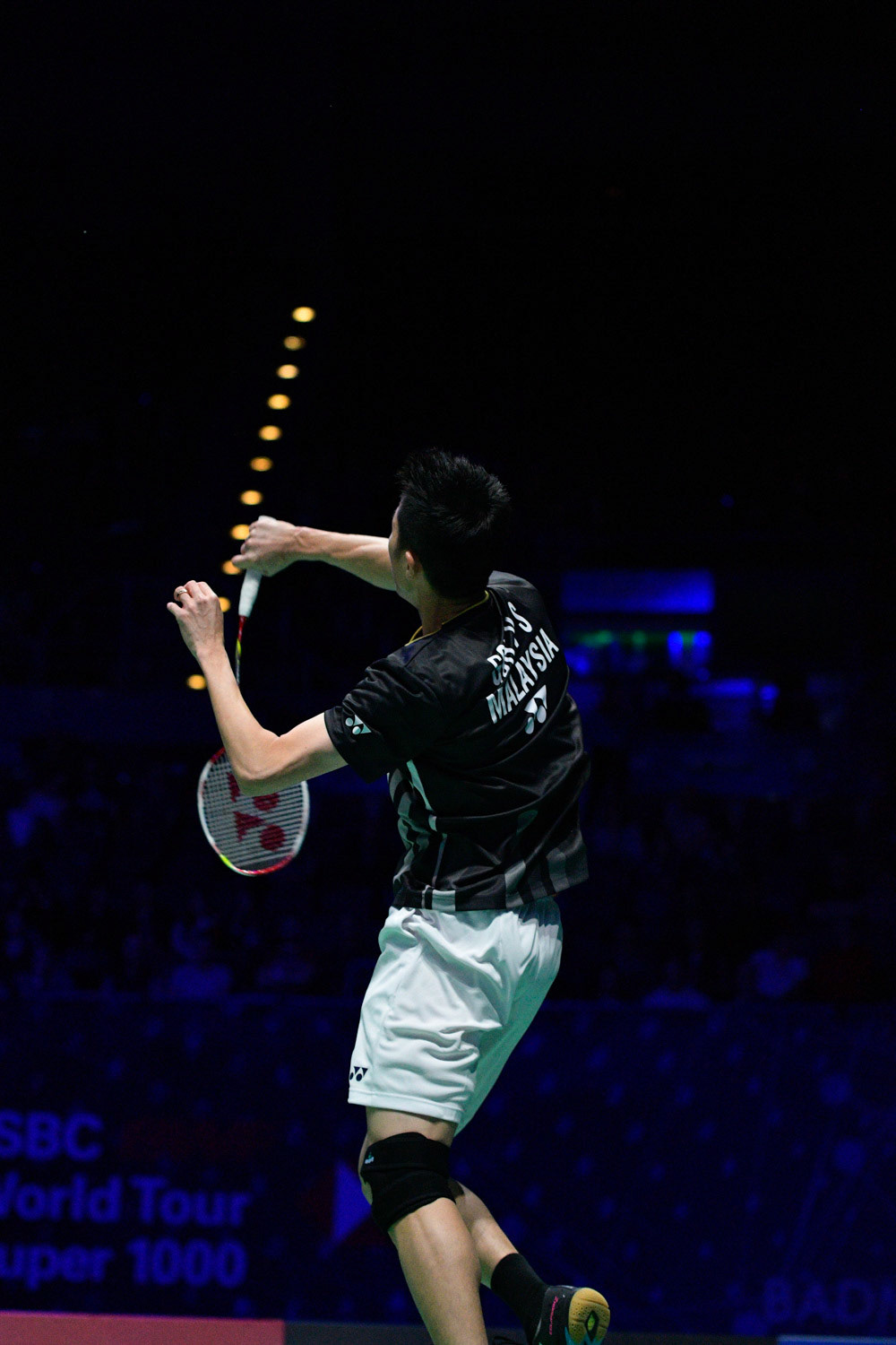 All England Open Badminton Championships : DAY 3 
BIRMINGHAM, ENGLAND - MARCH 8 :      GOH V Shem       with partner    TAN Wee Kiong of MALAYSIA     in action   during the men's double  DAY 3       at  the Yonex  All England Open Badminton Championships at Arena Birmingham on March 6, 2019    Birmingham, England