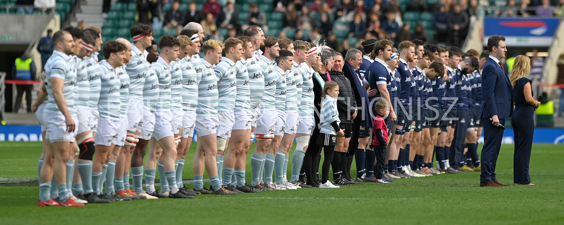 LONDON, ENGLAND March 25: Oxford University vs Cambridge University Men's Varsity match at Twickenham Stadium on Saturday March 25-2023 in London, England.