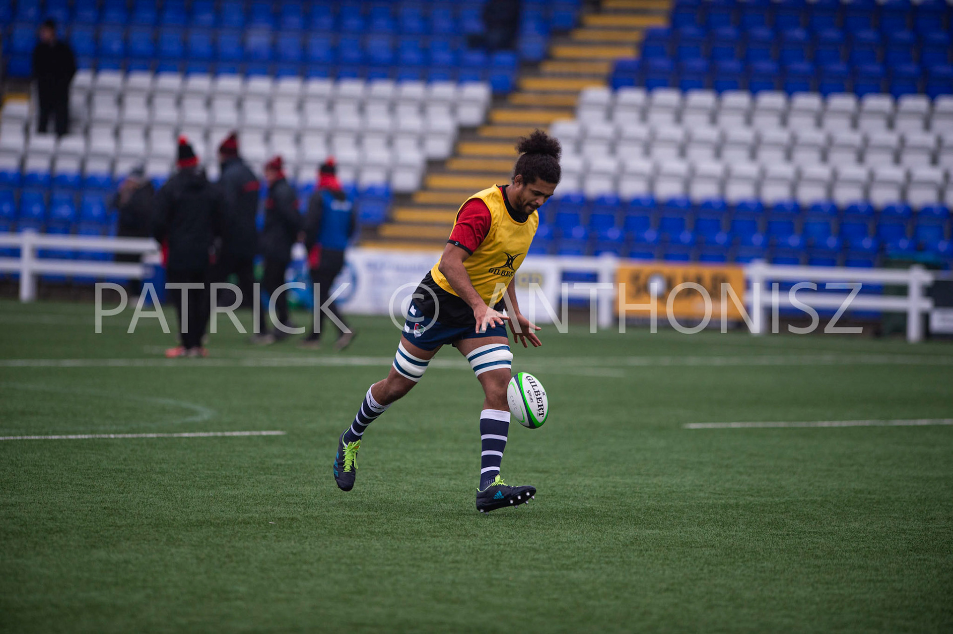 BUTTS PARK ARENA Coventry ,England 15th of January 2022 :  Greene King IPA Championship  match Round 14 between Coventry Rugby Vs Hartpury University  at Butts Park Arena Coventry UK .Final score: Coventry Rugby  34:  33 Hartpury University Rugby .