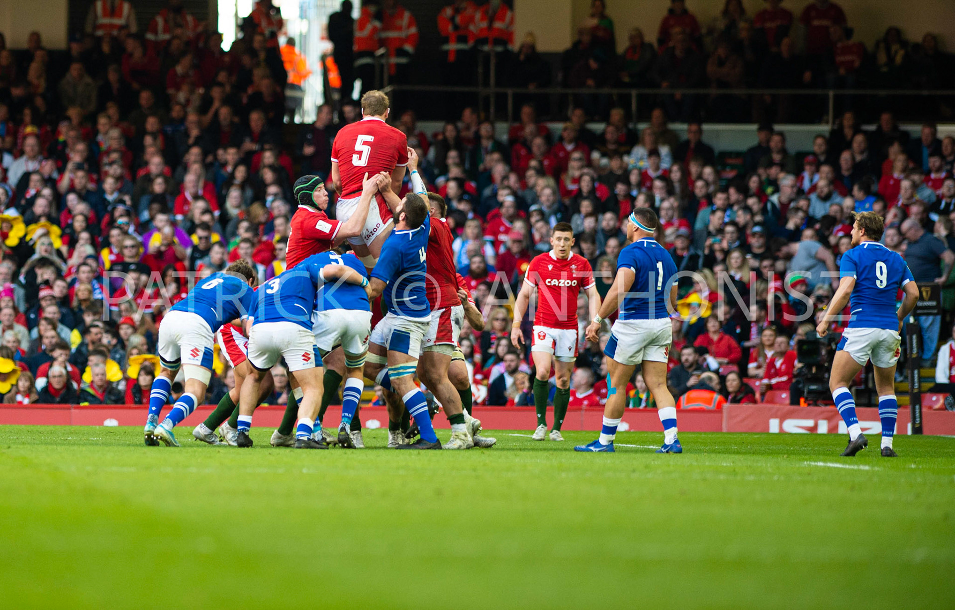 eWales v Italy Guinness Six Nations Cardiff, UK.19th Mar, 2022. Alun Wyn Jones of Wales in action during the Guinness Six Nations Championship 2022 match, Wales v Italy at the Principality Stadium in Cardiff