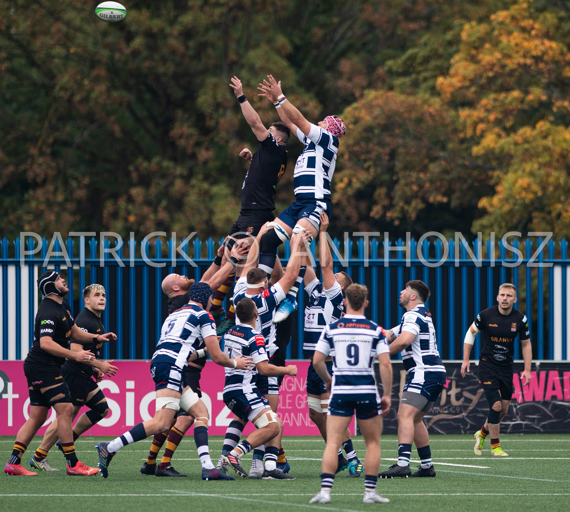 Coventry, ENGLAND- Sept -24 - 2022 : match between  Coventry Rugby  and Ampthill Rugby  at Coventry , England.