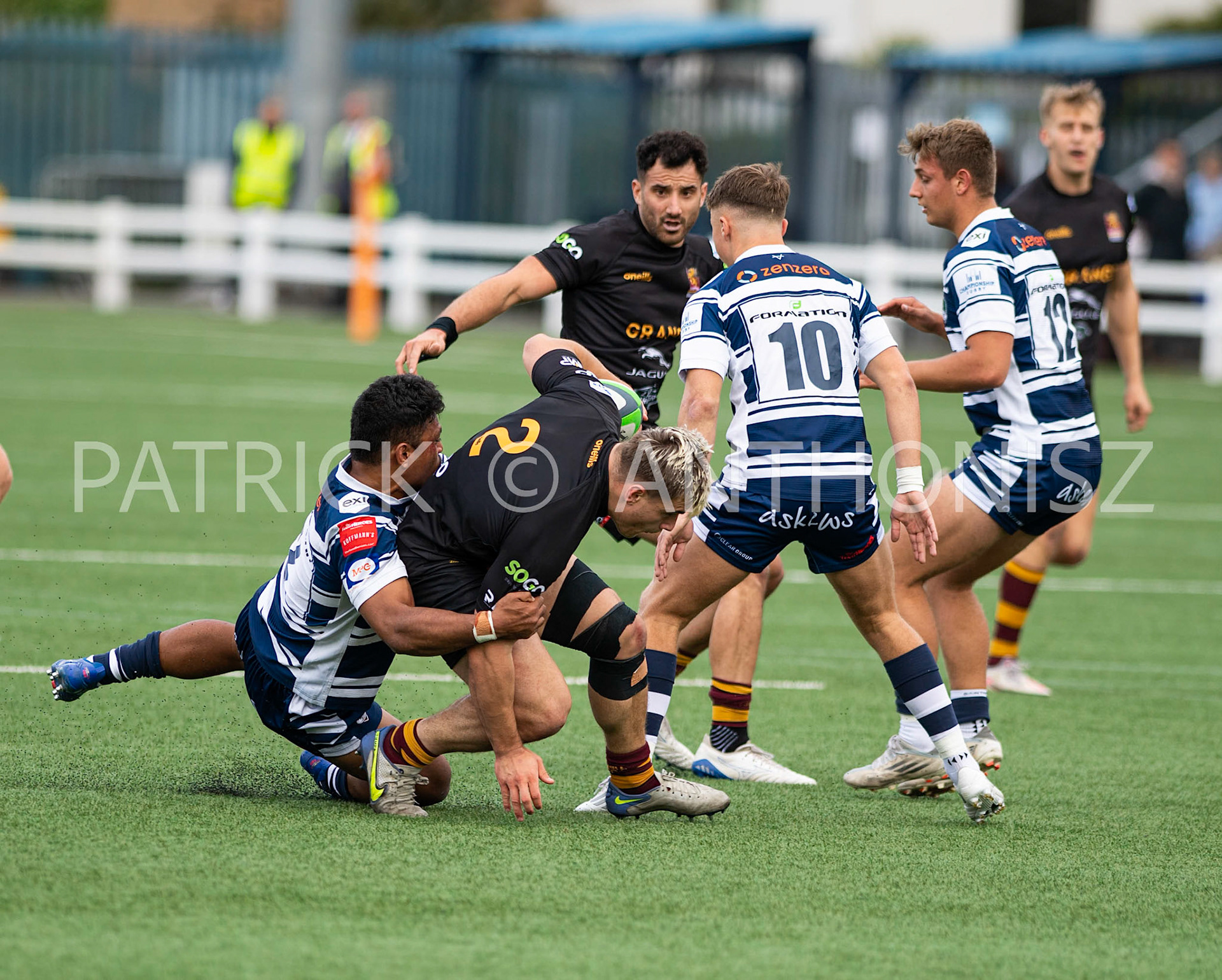 Coventry, ENGLAND- Sept -24 - 2022 : match between  Coventry Rugby  and Ampthill Rugby  at Coventry , England.