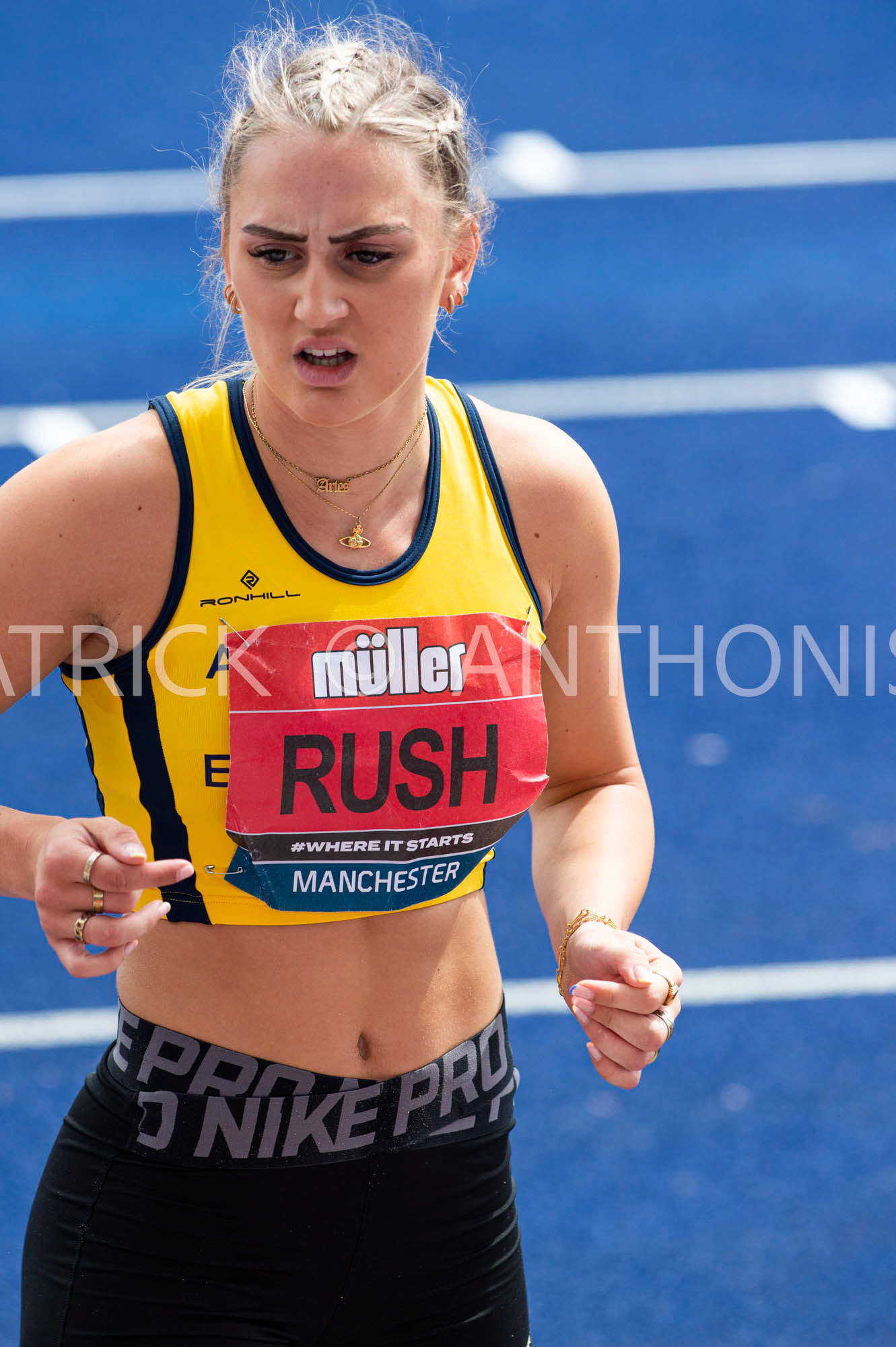26-6-2022: Day 3  RUSH Ella AMBER VALLEY &amp; EREWASH AC  Muller UK Athletics Championships MANCHESTER REGIONAL ARENA – MANCHESTER