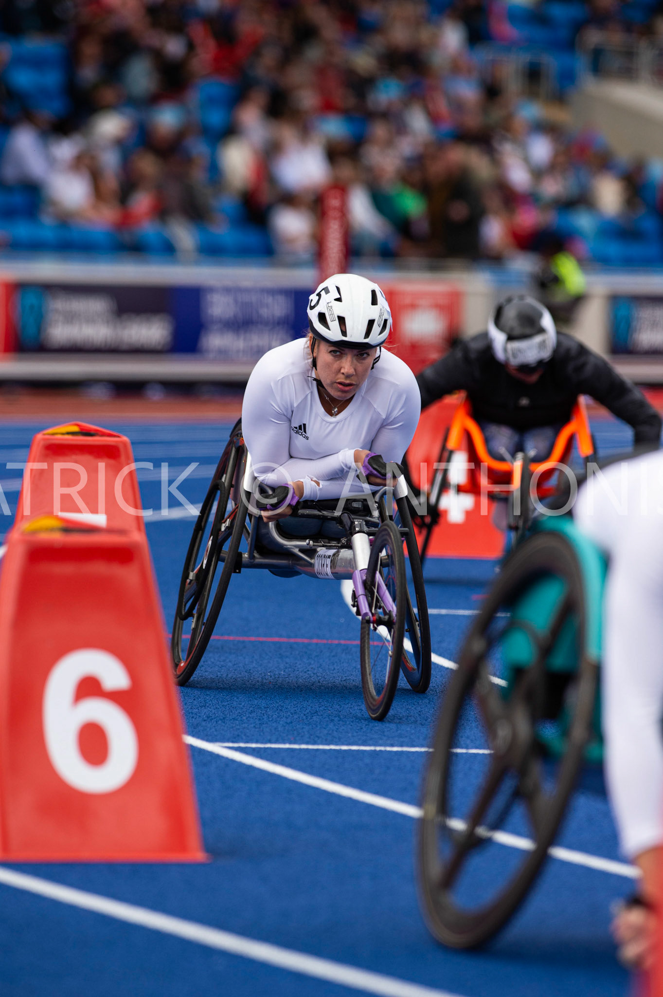 21-MAY-2022   GBR COCKROFT Hannah in the  Women 400m Wheelchair Event the at the Muller Birmingham  Diamond League   Alexander Stadium,  Perry Barr, Birmingham