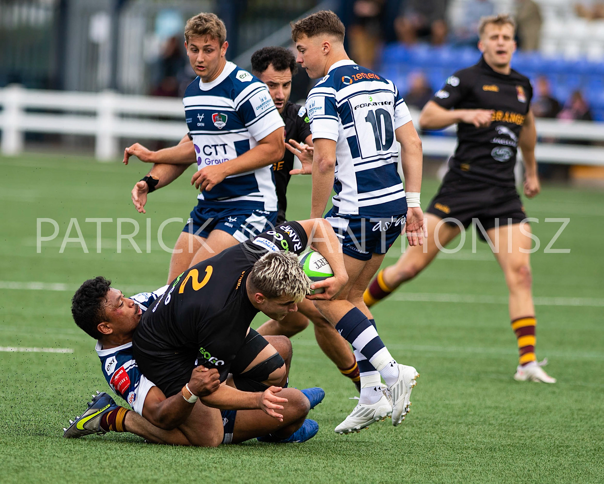 Coventry, ENGLAND- Sept -24 - 2022 : match between  Coventry Rugby  and Ampthill Rugby  at Coventry , England.
