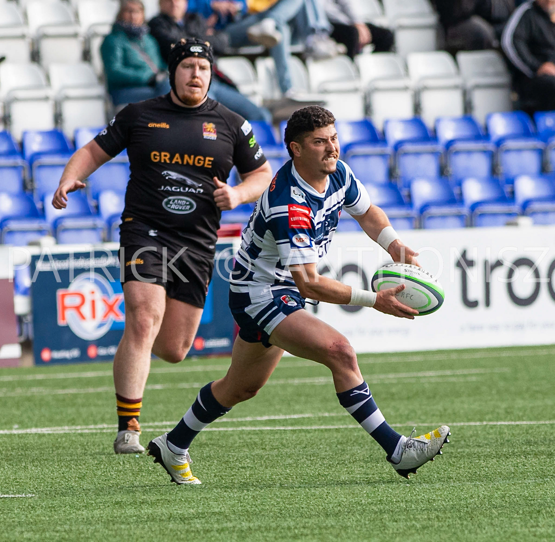 Coventry, ENGLAND- Sept -24 - 2022 : match between  Coventry Rugby  and Ampthill Rugby  at Coventry , England.