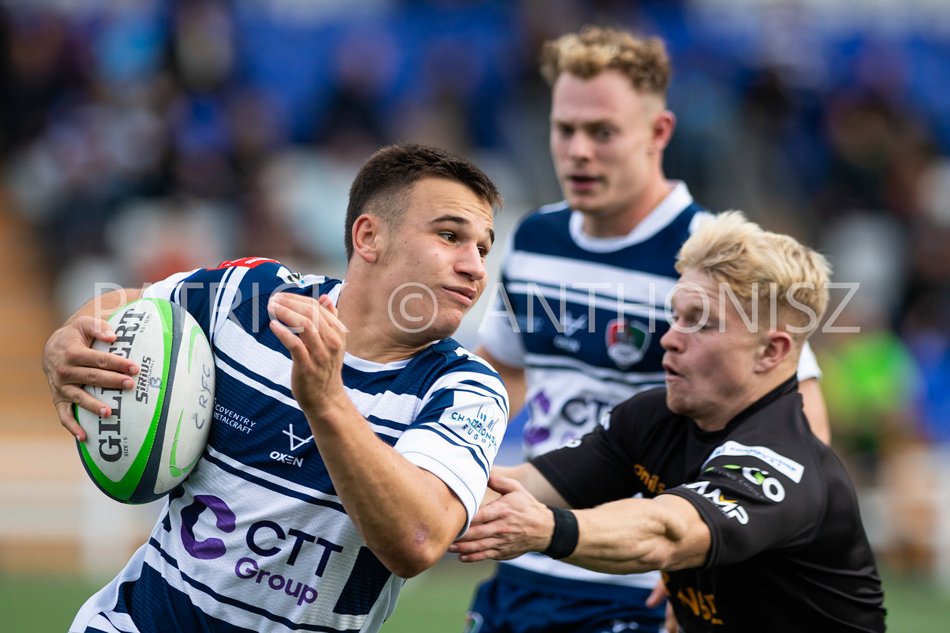 Coventry, ENGLAND- Sept -24 - 2022 : match between  Coventry Rugby  and Ampthill Rugby  at Coventry , England.