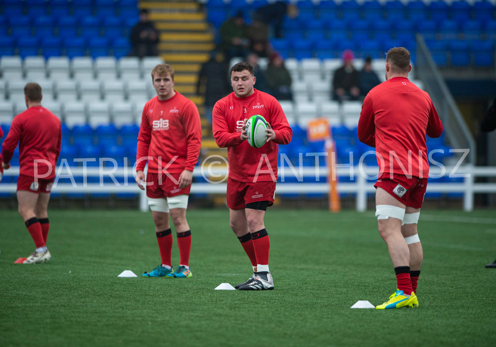BUTTS PARK ARENA Coventry ,England 15th of January 2022 :  Greene King IPA Championship  match Round 14 between Coventry Rugby Vs Hartpury University  at Butts Park Arena Coventry UK .Final score: Coventry Rugby  34:  33 Hartpury University Rugby .