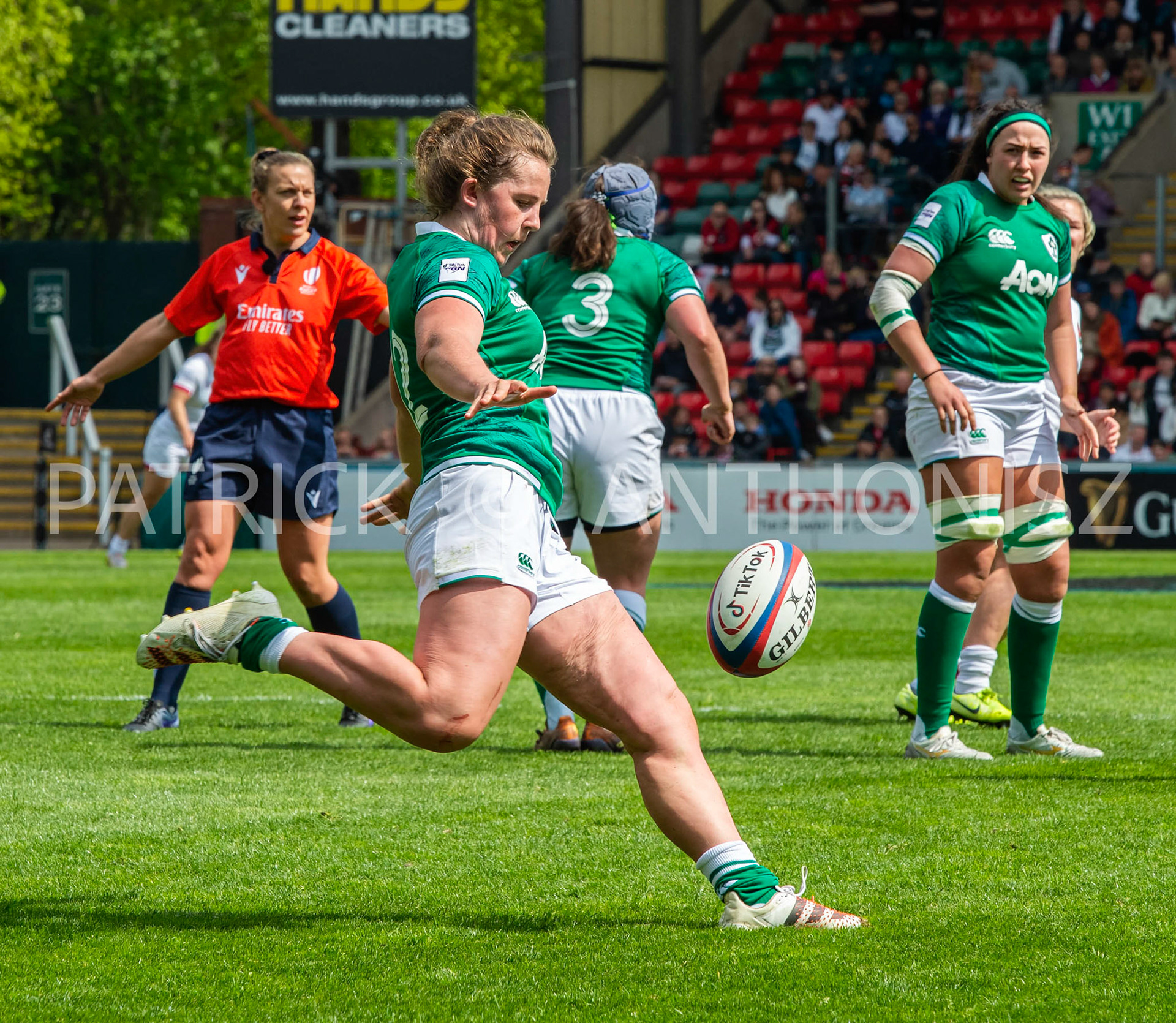 24th - April  2022 : England Vs Ireland round 4    TikTok Women's Six Nations at  Mattioli  Woods Welford Road.