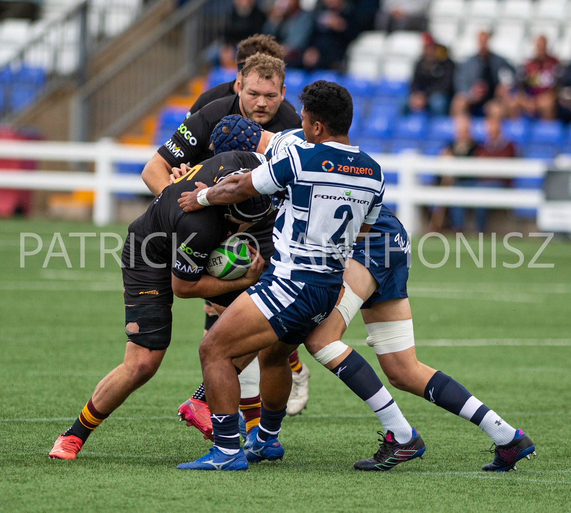 Coventry, ENGLAND- Sept -24 - 2022 : match between  Coventry Rugby  and Ampthill Rugby  at Coventry , England.
