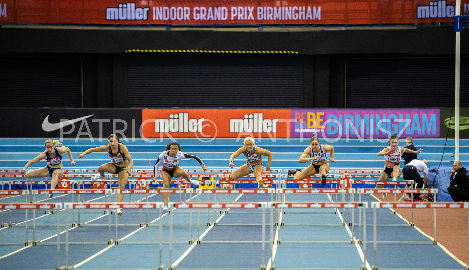Saturday 19 February :  The 60  Metres Womens Hurdles at the Müller Indoor Grand Prix Birmingham  at the Utilita Arena Birmingham