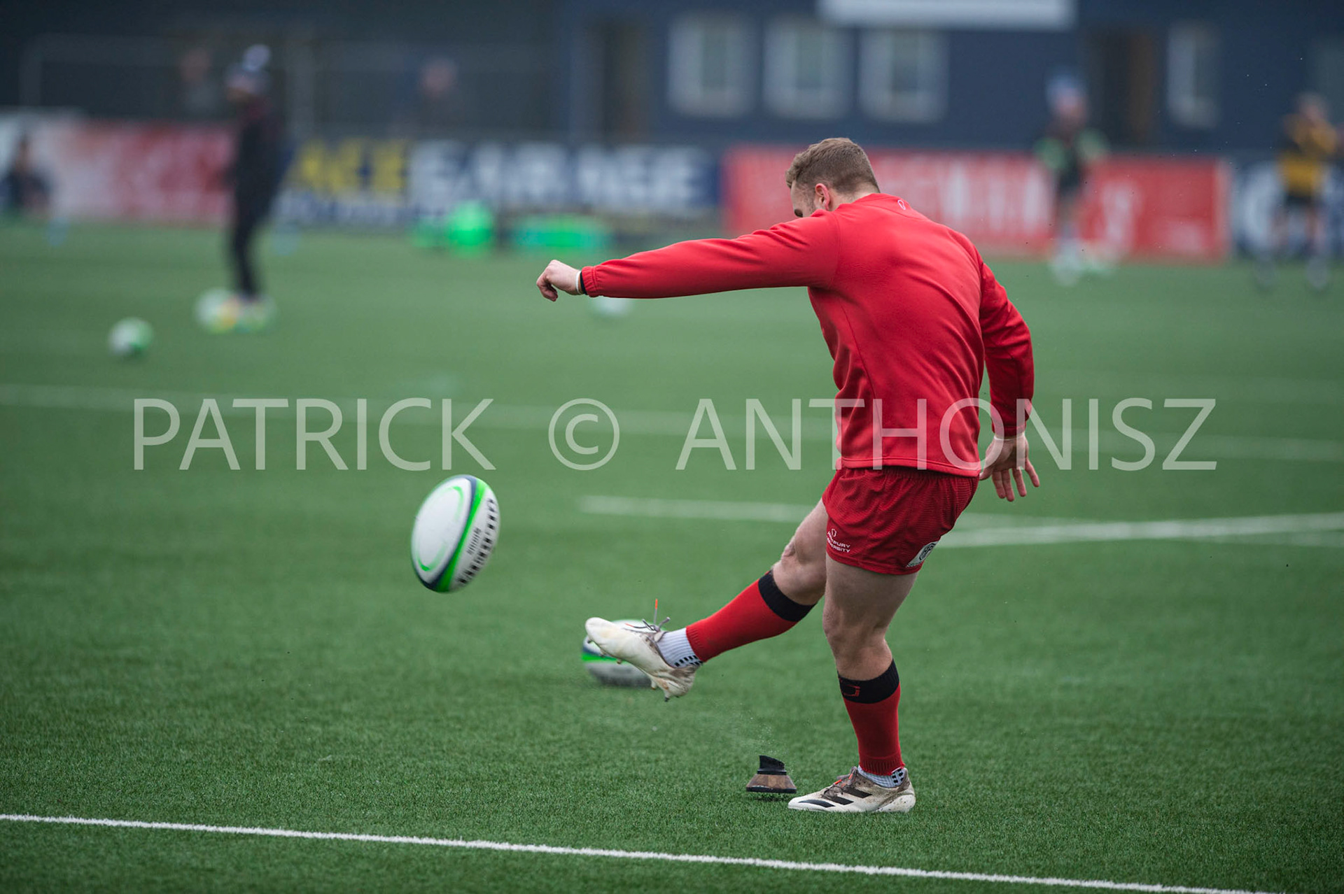 BUTTS PARK ARENA Coventry ,England 15th of January 2022 :  Greene King IPA Championship  match Round 14 between Coventry Rugby Vs Hartpury University  at Butts Park Arena Coventry UK .Final score: Coventry Rugby  34:  33 Hartpury University Rugby .