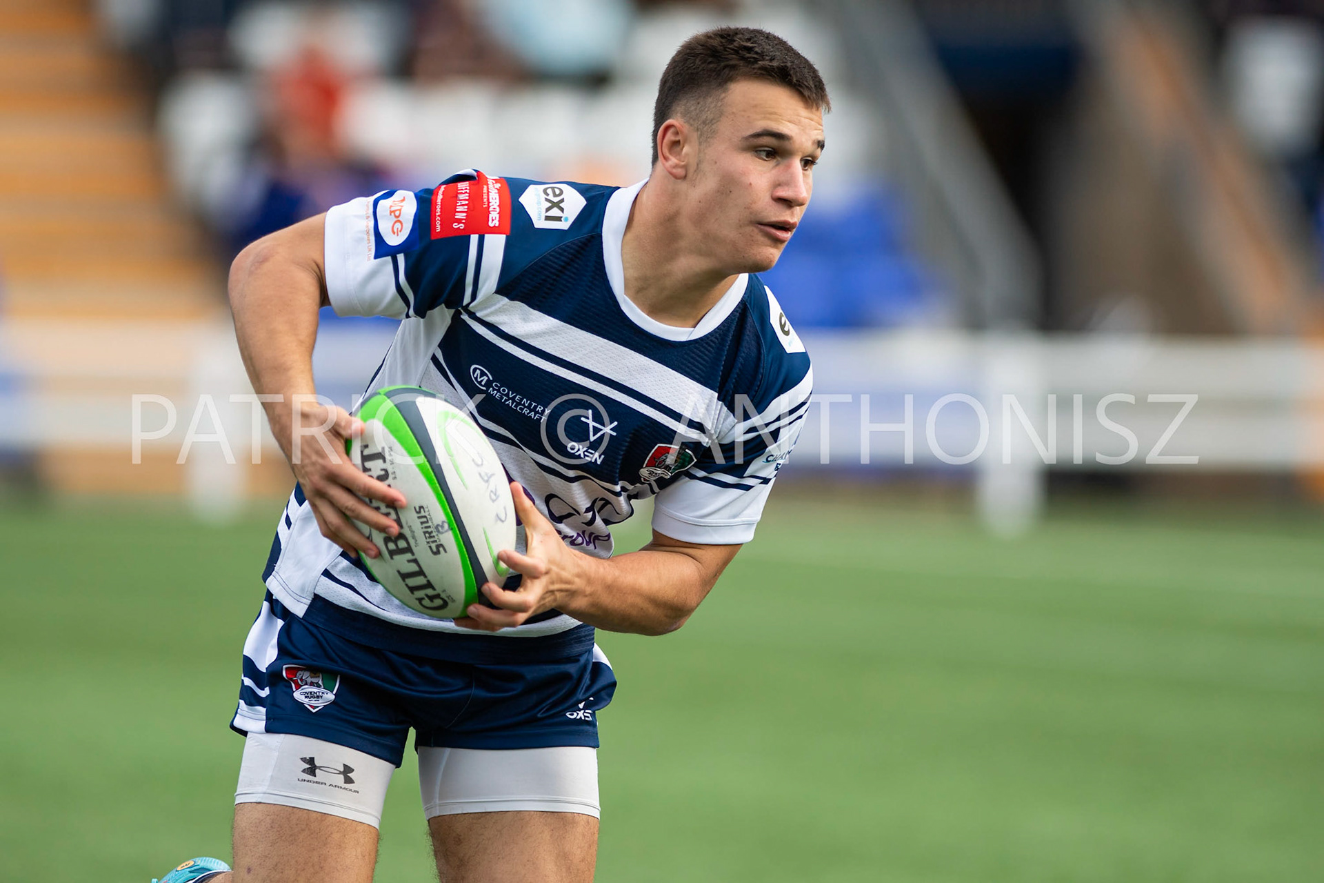 Coventry, ENGLAND- Sept -24 - 2022 : match between  Coventry Rugby  and Ampthill Rugby  at Coventry , England.
