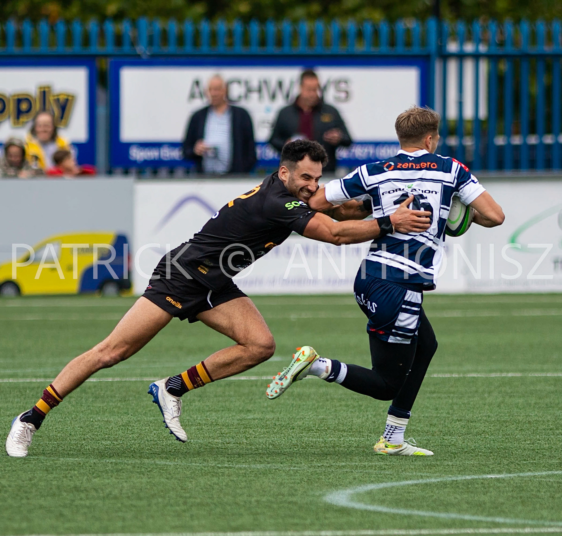 Coventry, ENGLAND- Sept -24 - 2022 : match between  Coventry Rugby  and Ampthill Rugby  at Coventry , England.