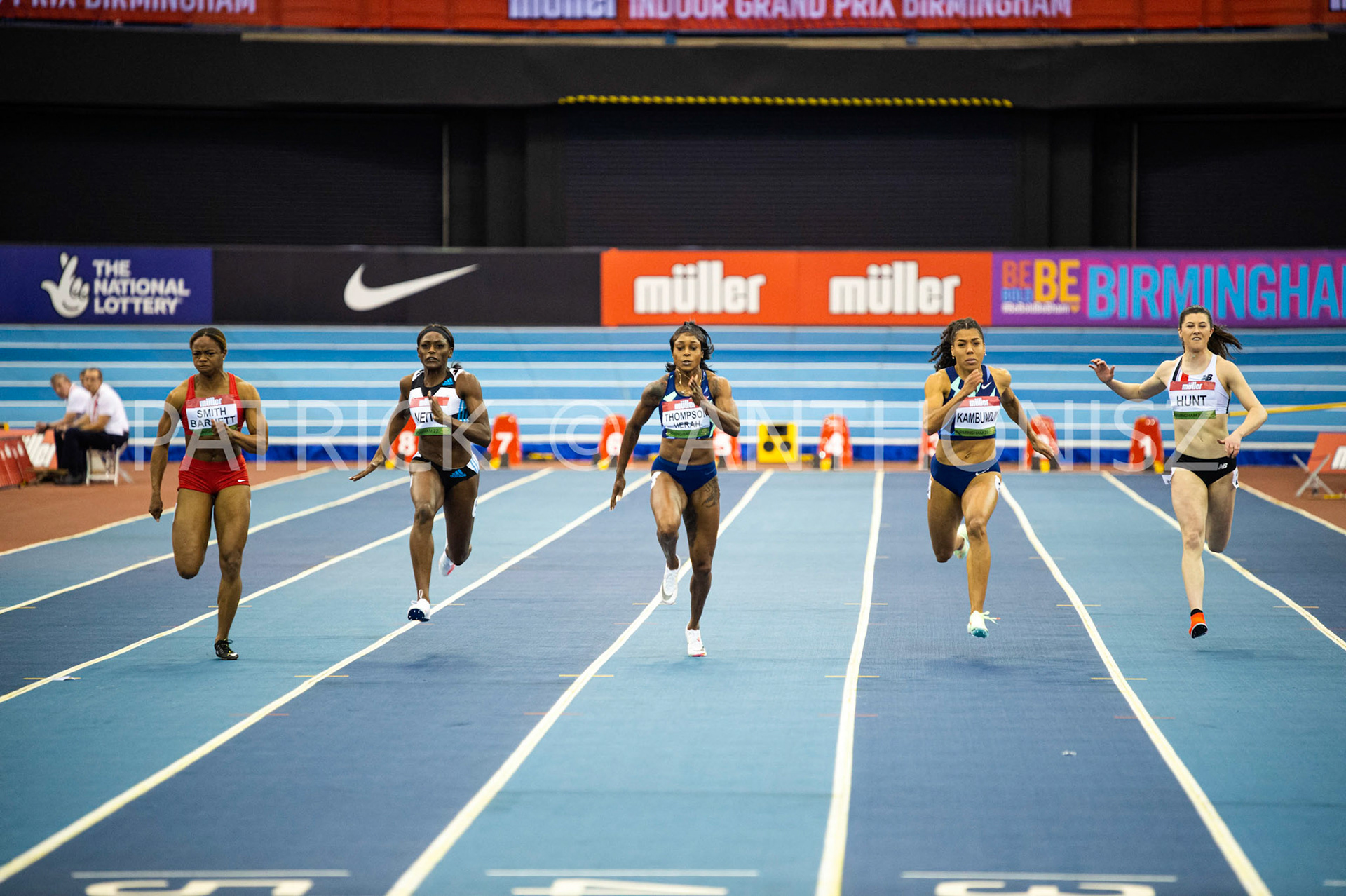 Saturday 19 February : The 60 Metres Womens  Müller Indoor Grand Prix Birmingham  at the Utilita Arena Birmingham
