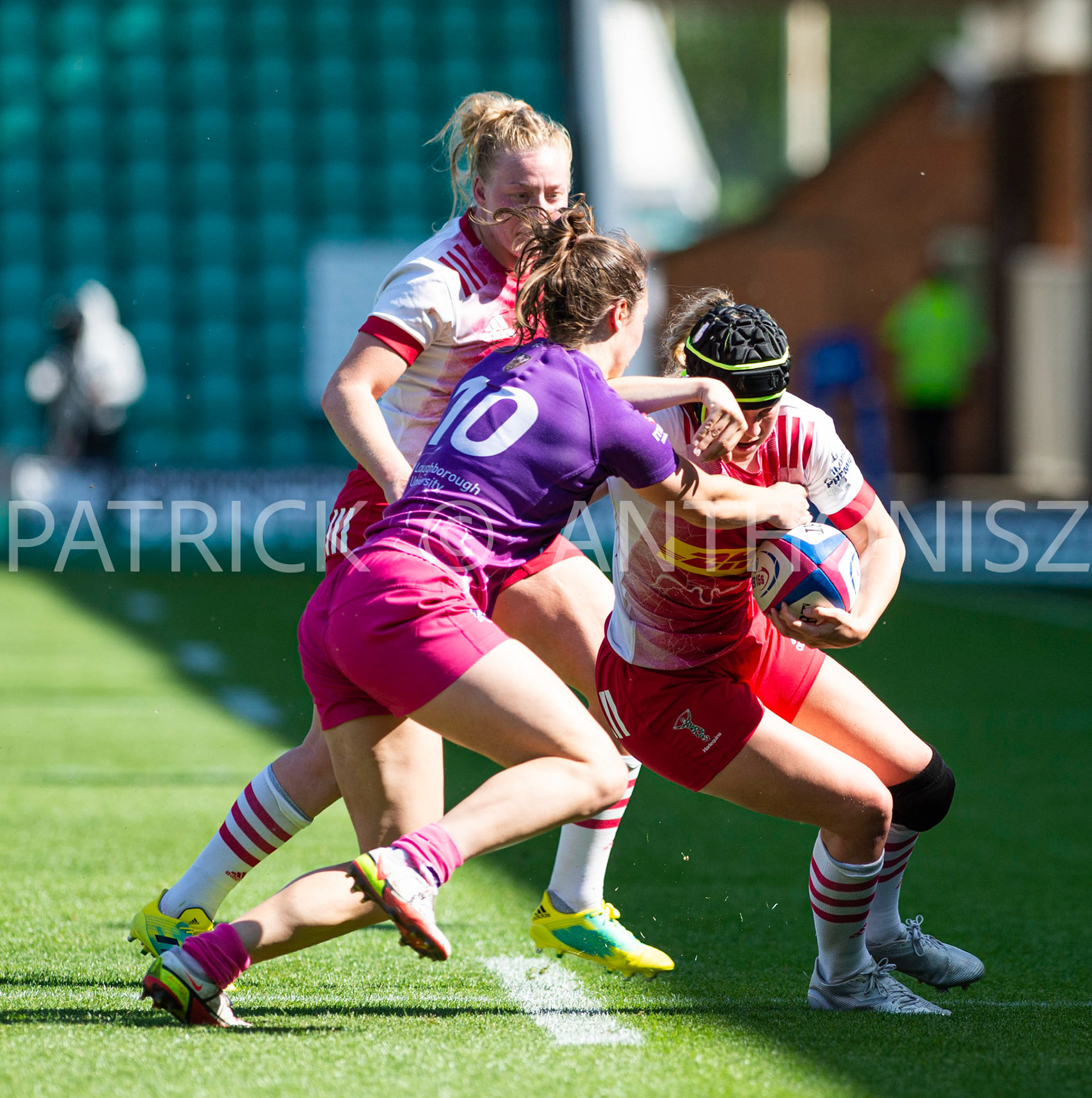 Northampton -14–May-2022.  Loughborough Lightning Vs Harlequins Womens at cinch Stadium Franklin's Gardens Northampton  .