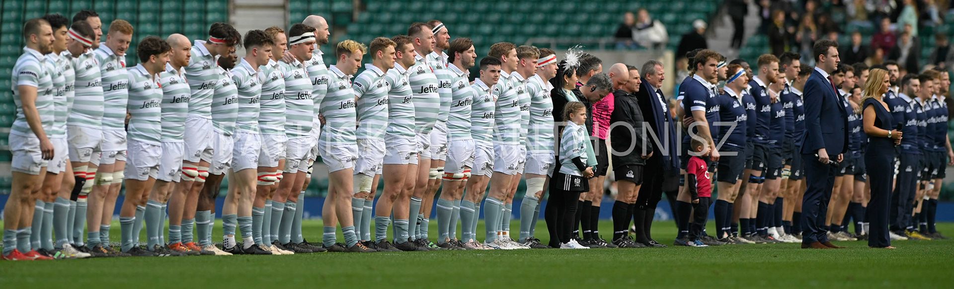 LONDON, ENGLAND March 25: Oxford University vs Cambridge University Men's Varsity match at Twickenham Stadium on Saturday March 25-2023 in London, England.