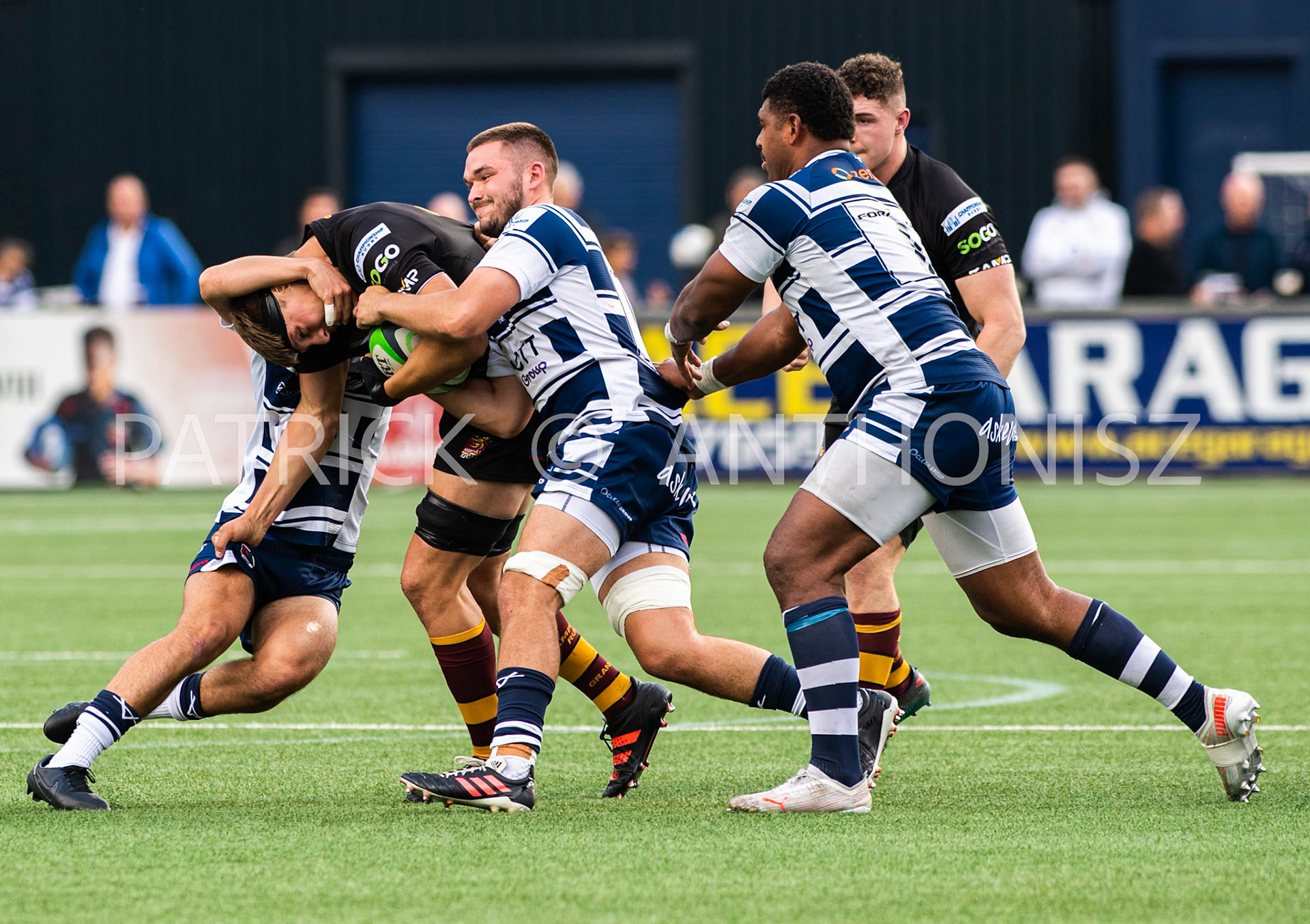 Coventry, ENGLAND- Sept -24 - 2022 : match between  Coventry Rugby  and Ampthill Rugby  at Coventry , England.