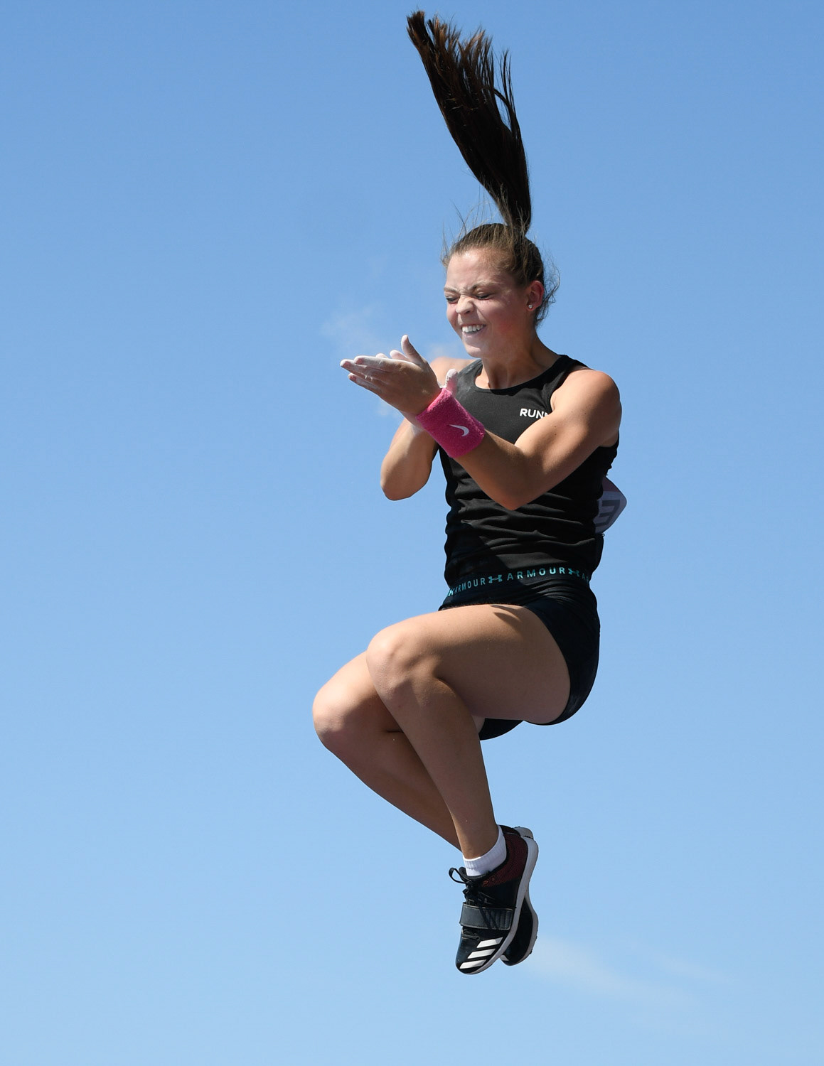 Birmingham, UK. 25th Aug, 2019. Elizabeth EDDEN of  BIRCHFIELD HARRIES   in action during  the  womens  Pole Vault at  the Muller British Athletics Championships  Alexander Stadium, Birmingham, England