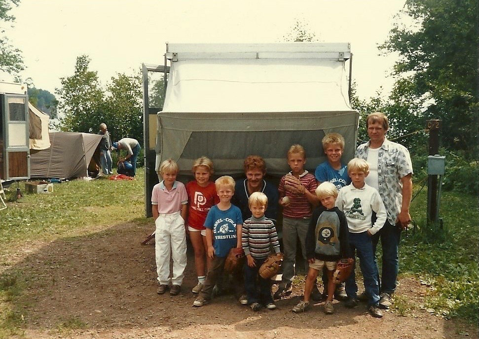 My youth was spent outdoors.