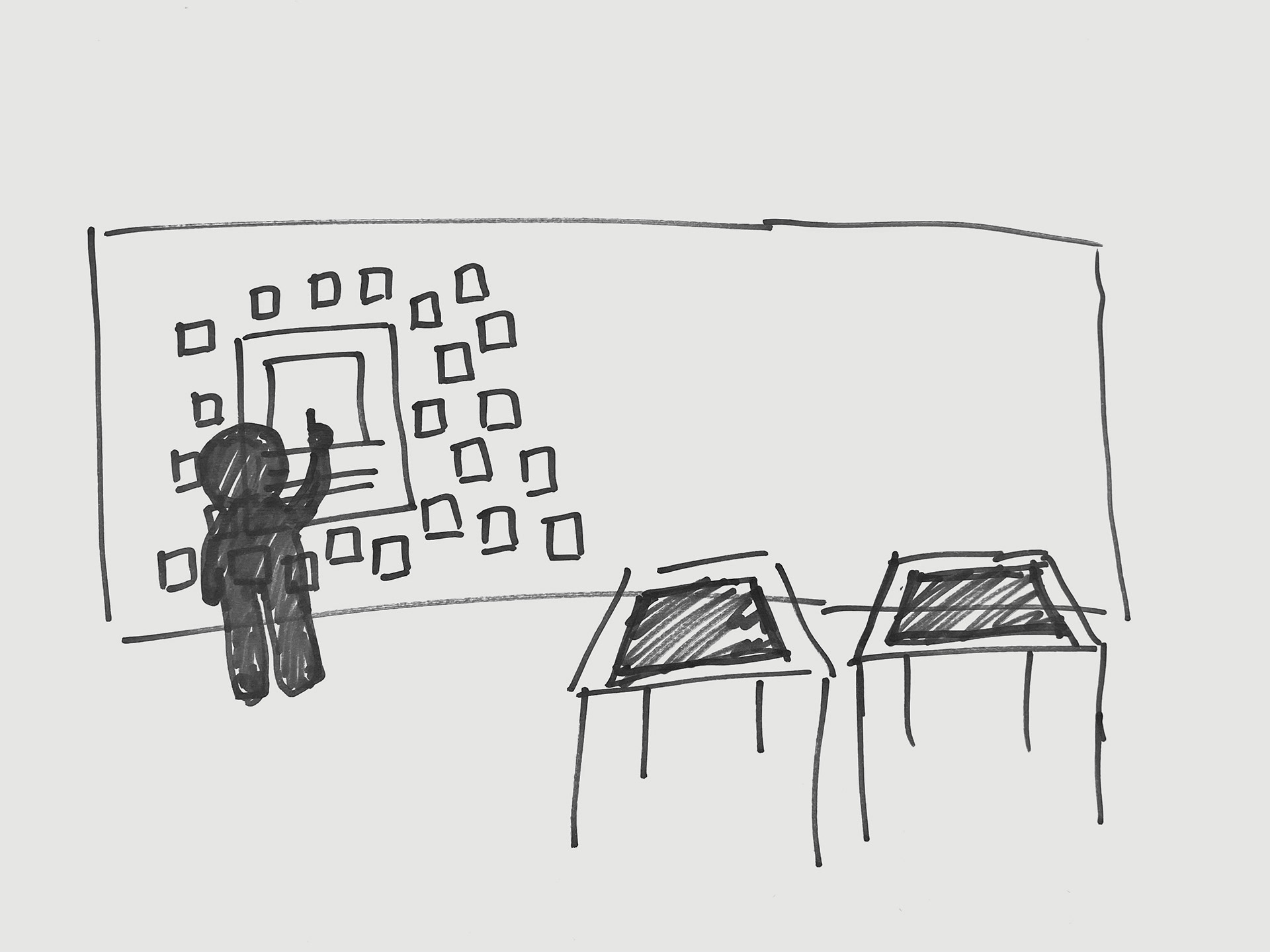 Placement of Interactive Technology Within Exhibition