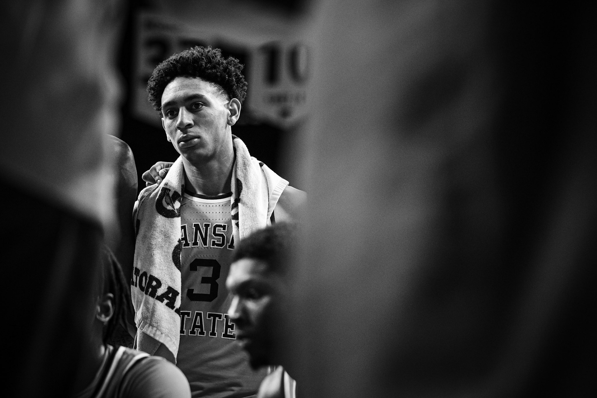 K-State Men's Basketball vs. Oklahoma State, January 20, 2024. Final: KSU 70, OSU 66(Photo: Reece Bachta/K-State Sports)