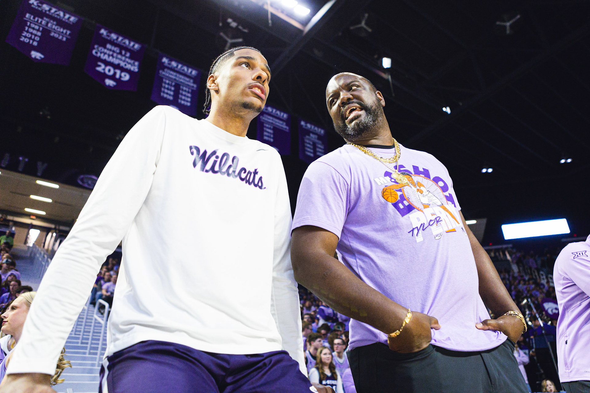 K-State Men's Basketball vs. Oklahoma State, January 20, 2024. Final: KSU 70, OSU 66(Photo: Reece Bachta/K-State Sports)