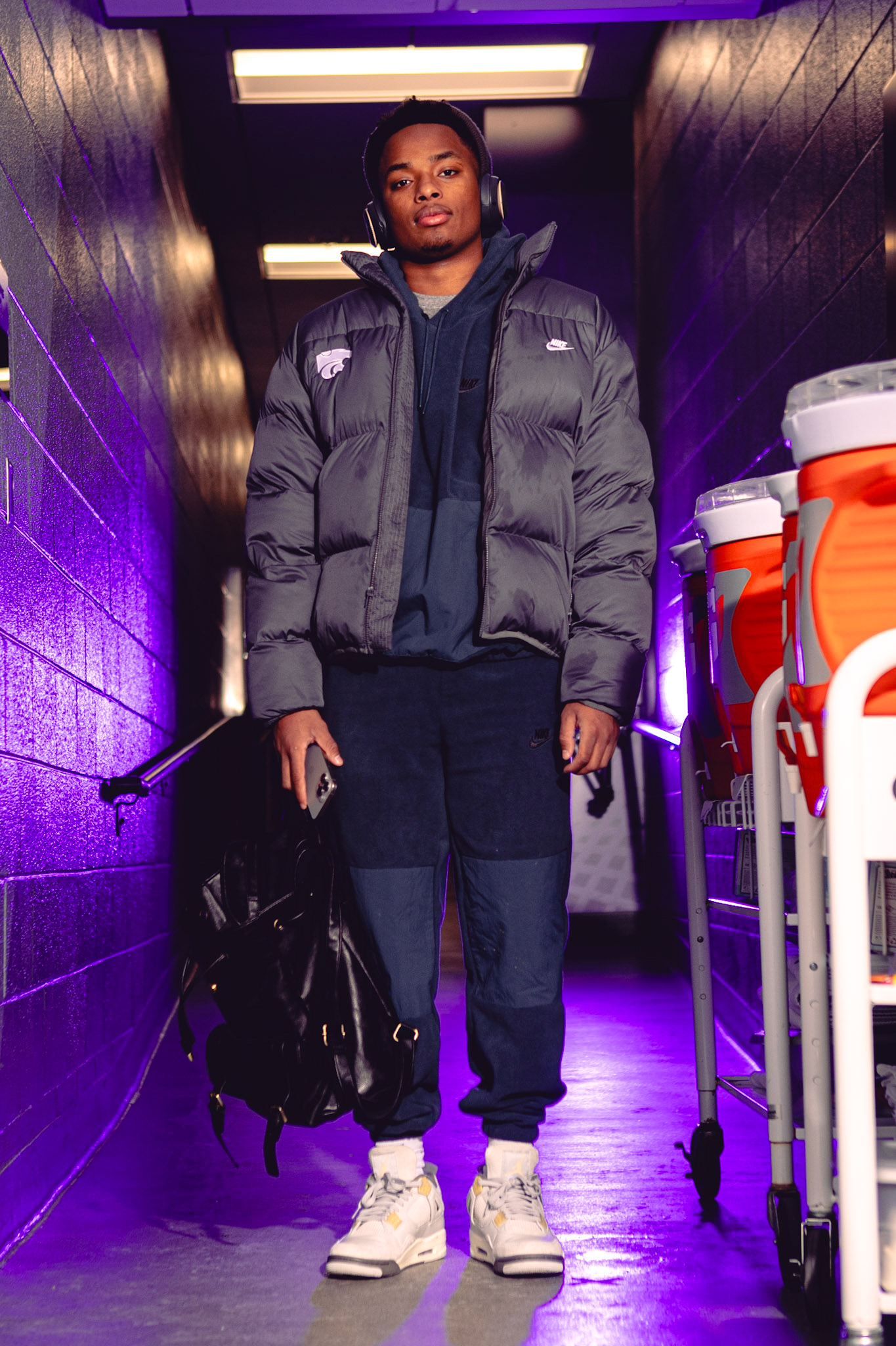 K-State Men's Basketball vs. Oklahoma State, January 20, 2024. Final: KSU 70, OSU 66(Photo: Reece Bachta/K-State Sports)