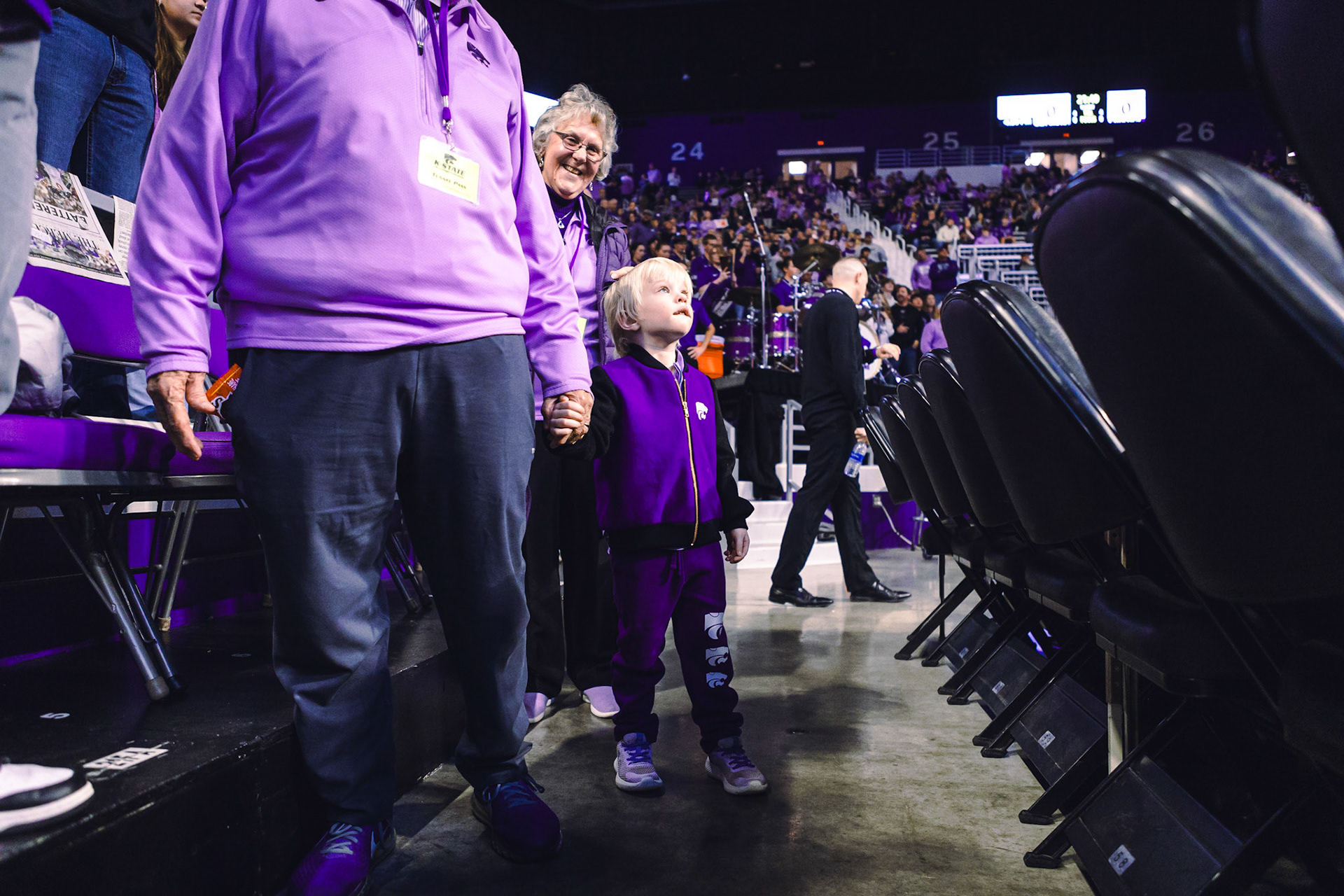 Kansas State Men’s Basketball vs. UCF, January 6, 2024. Final: KSU 77, UCF 52(Photo: Reece Bachta/K-State Sports)