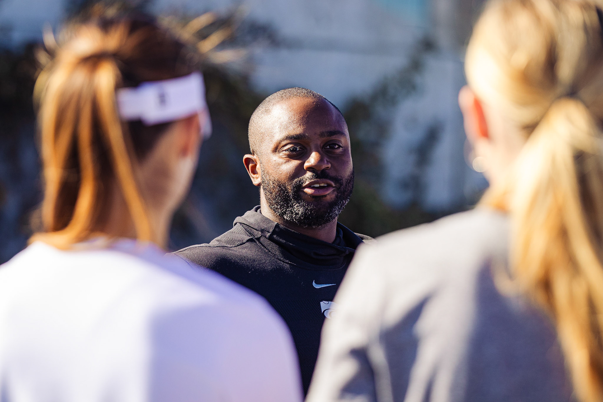 Kansas State Tennis Practice on November 2, 2023. (Photo: Reece Bachta/K-State Sports)