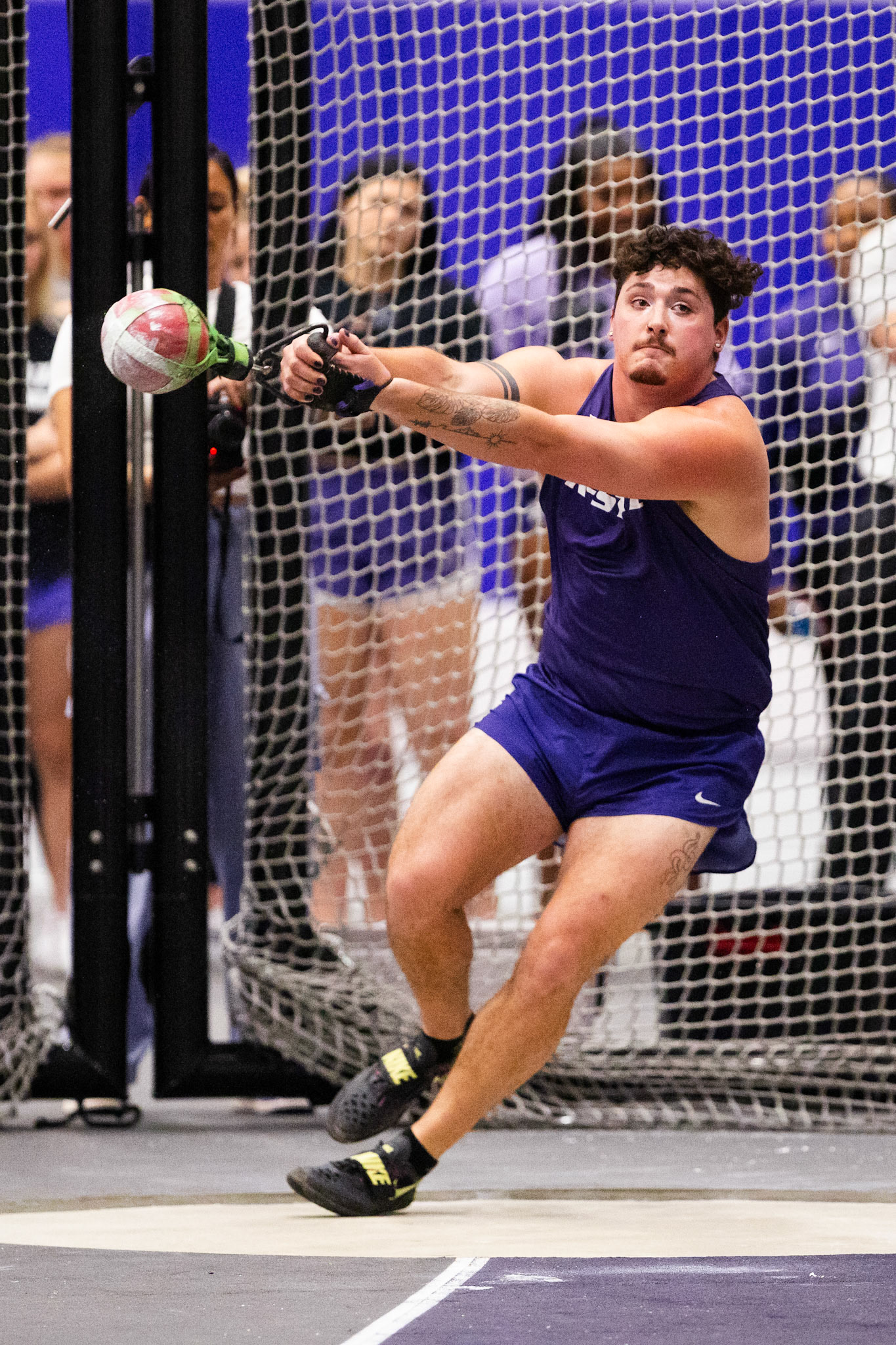K-State Track and Field, February 2, 2024. DeLoss Dodds Invitational(Photo: Reece Bachta/K-State Sports)