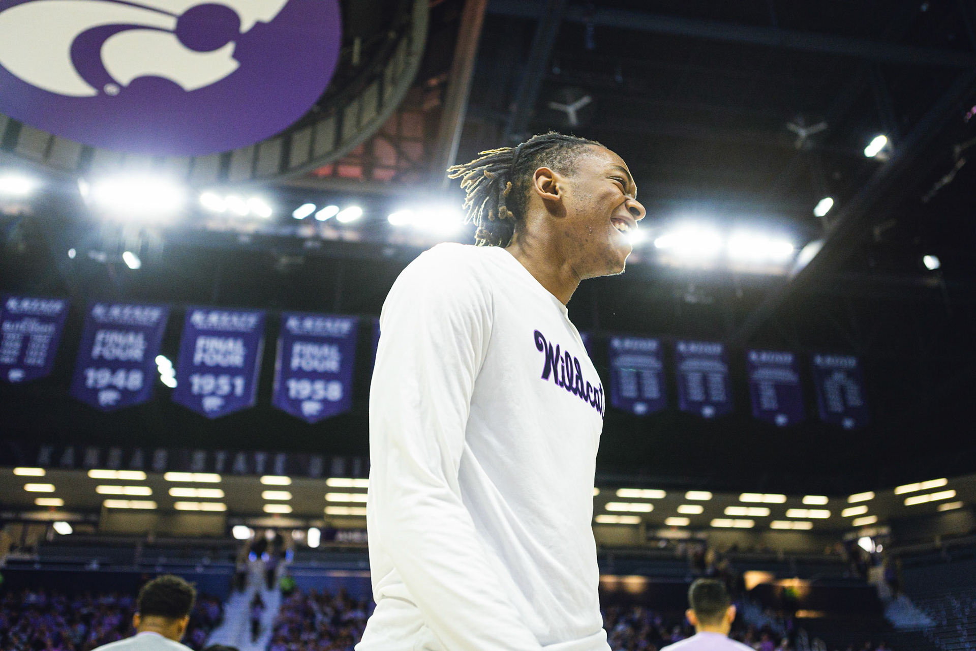 K-State Men's Basketball vs. Oklahoma State, January 20, 2024. Final: KSU 70, OSU 66(Photo: Reece Bachta/K-State Sports)