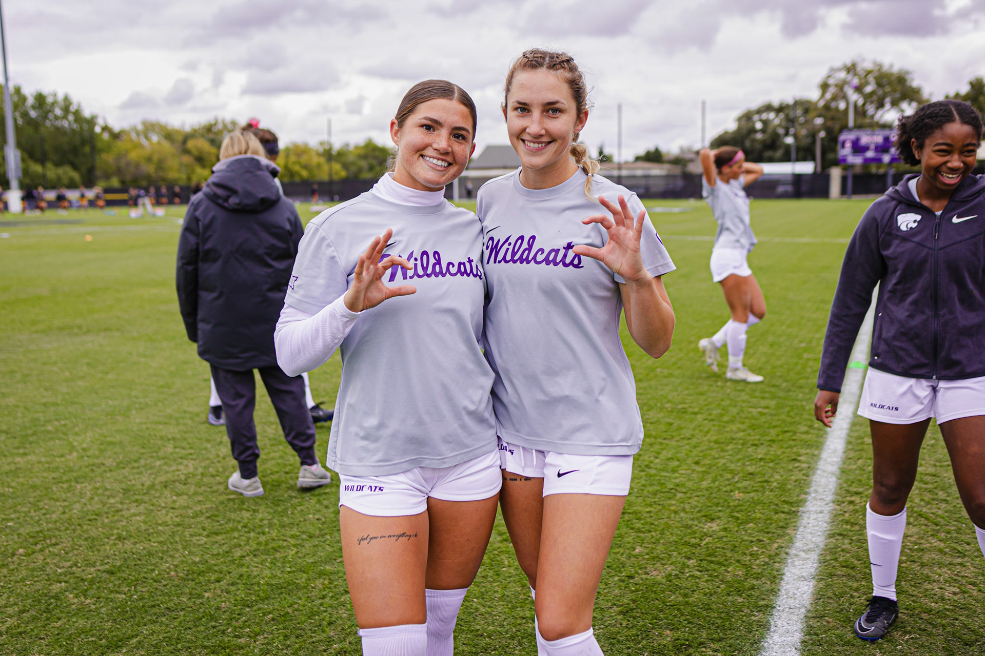Kansas State Soccer vs. Iowa State, October 15, 2023. Final: KSU 1, ISU 2.Senior Night(Photo: Reece Bachta/K-State Sports)