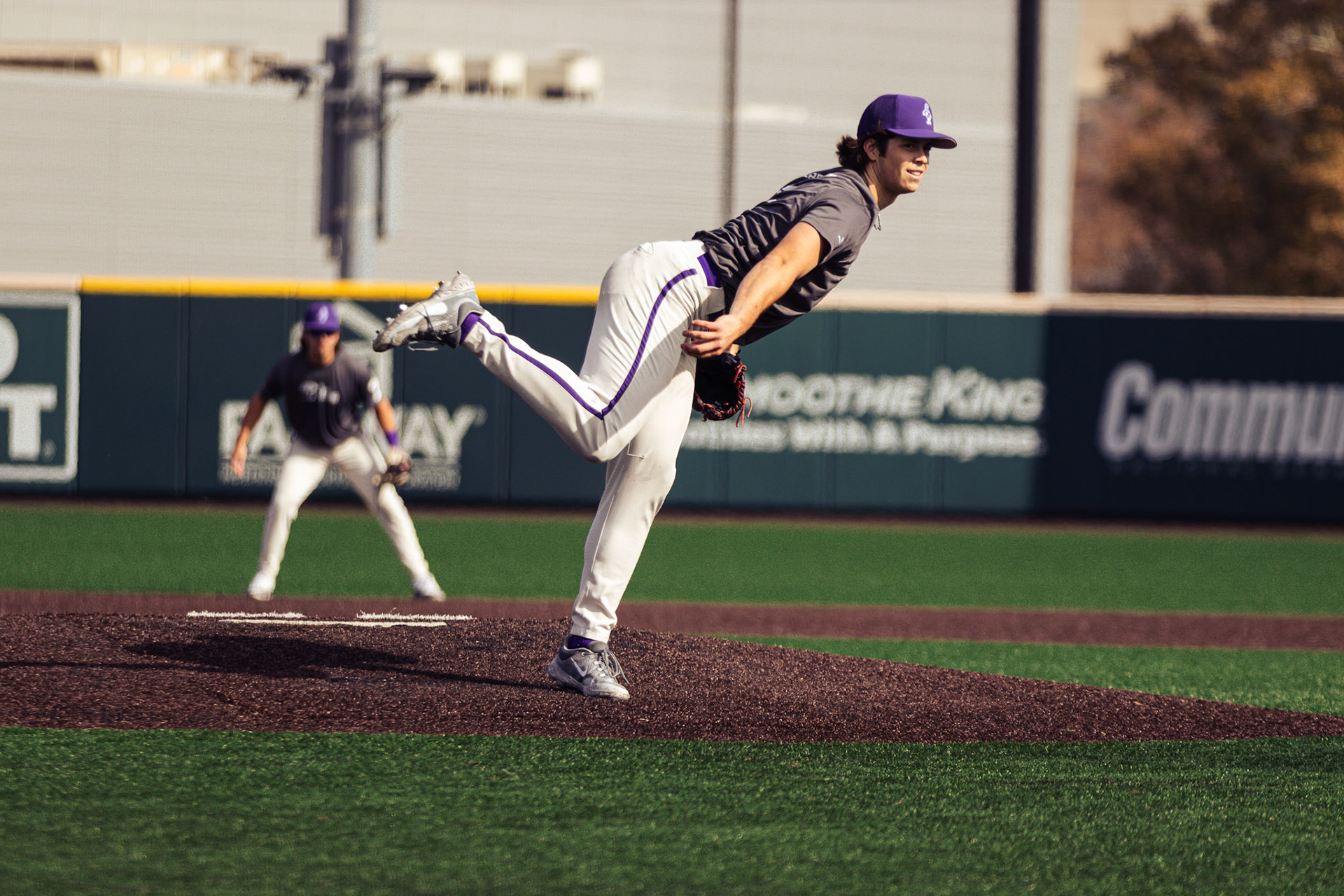 Kansas State baseball’s 19 Ways Fall Showcase scrimmage. November 5, 2023. Final: Team Katie’s Way 7, Team No Stone Unturned 6(Photo: Reece Bachta/K-State Sports)