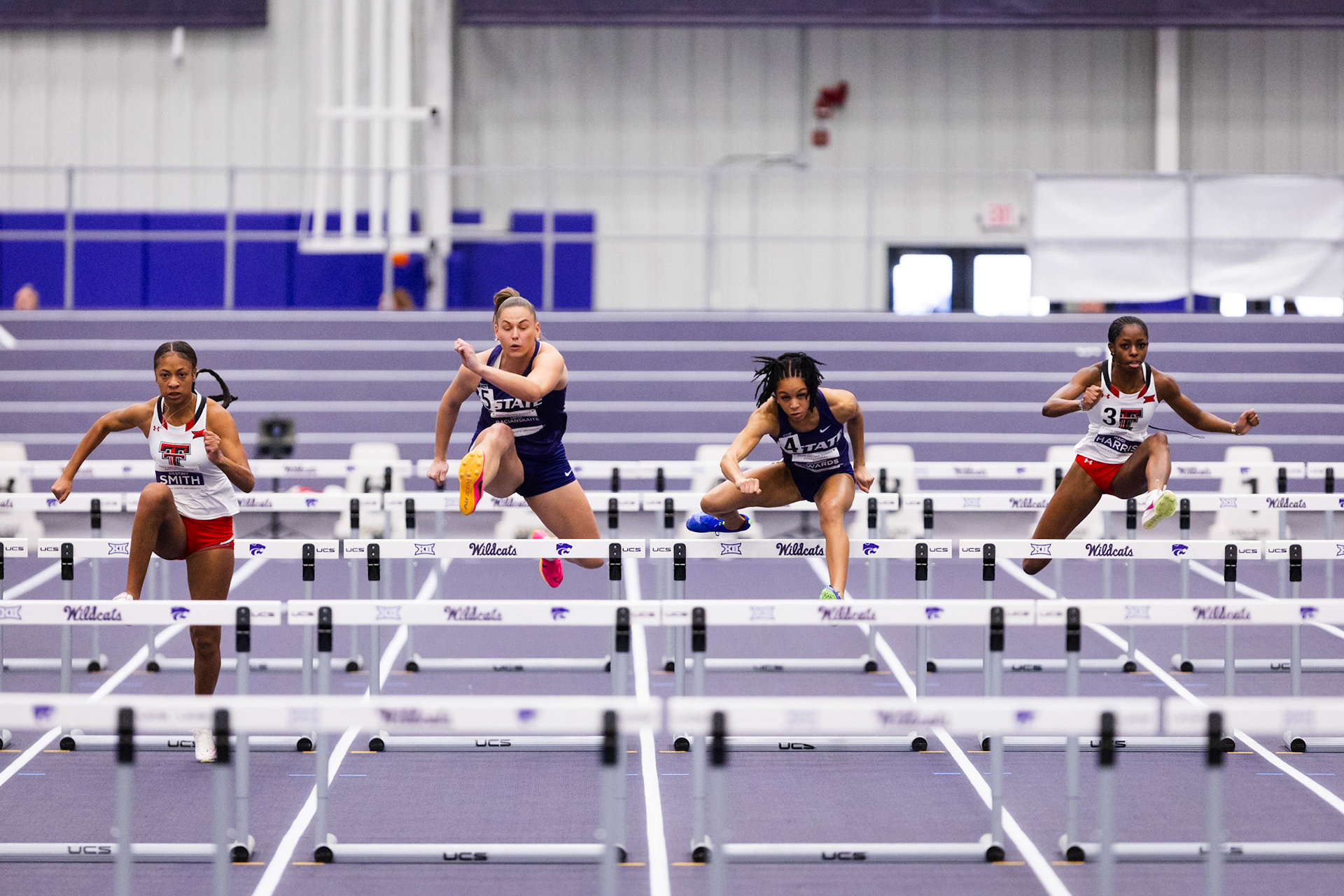 K-State Track and Field, February 2, 2024. DeLoss Dodds Invitational(Photo: Reece Bachta/K-State Sports)