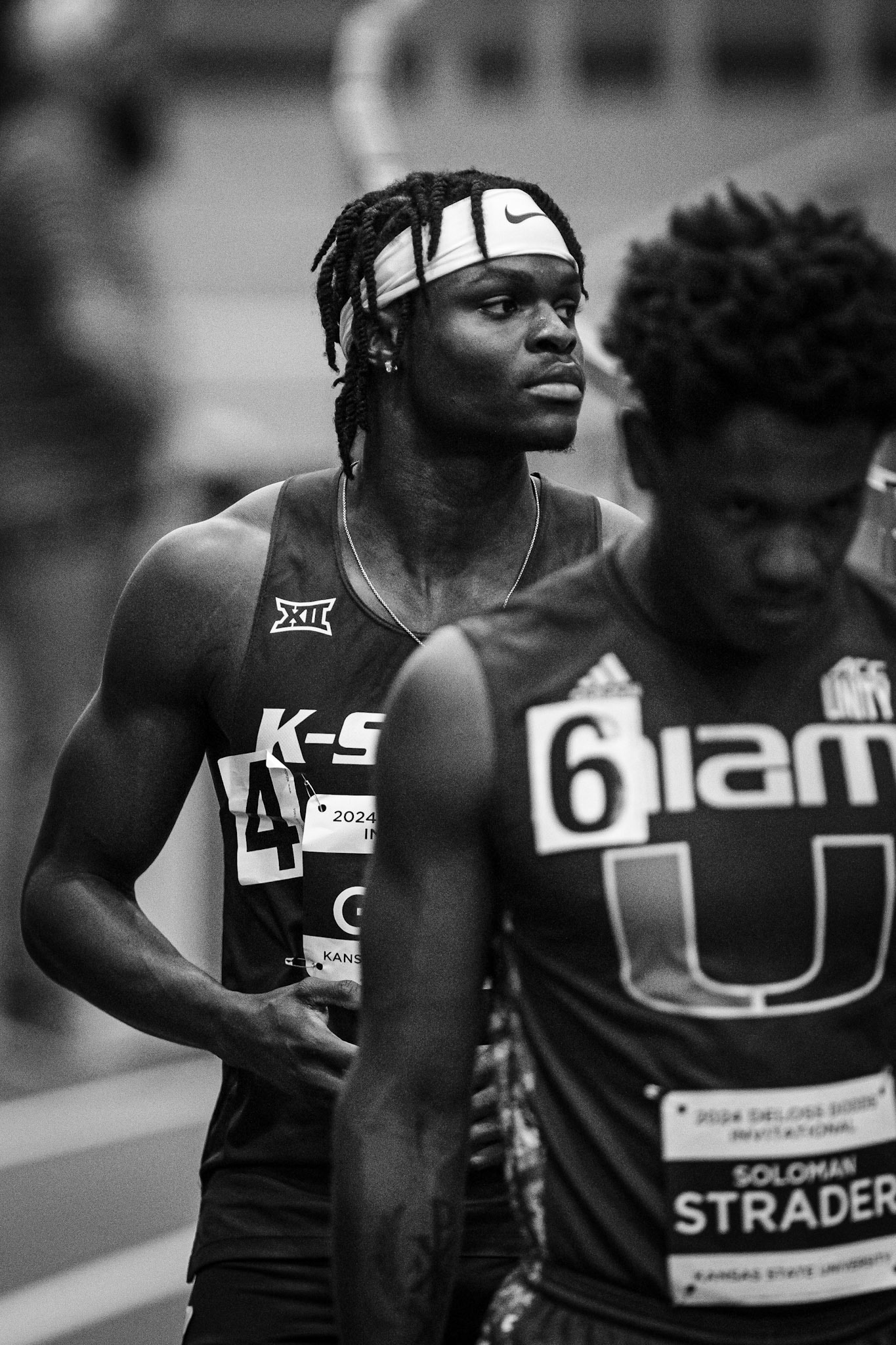 K-State Track and Field, February 2, 2024. DeLoss Dodds Invitational(Photo: Reece Bachta/K-State Sports)