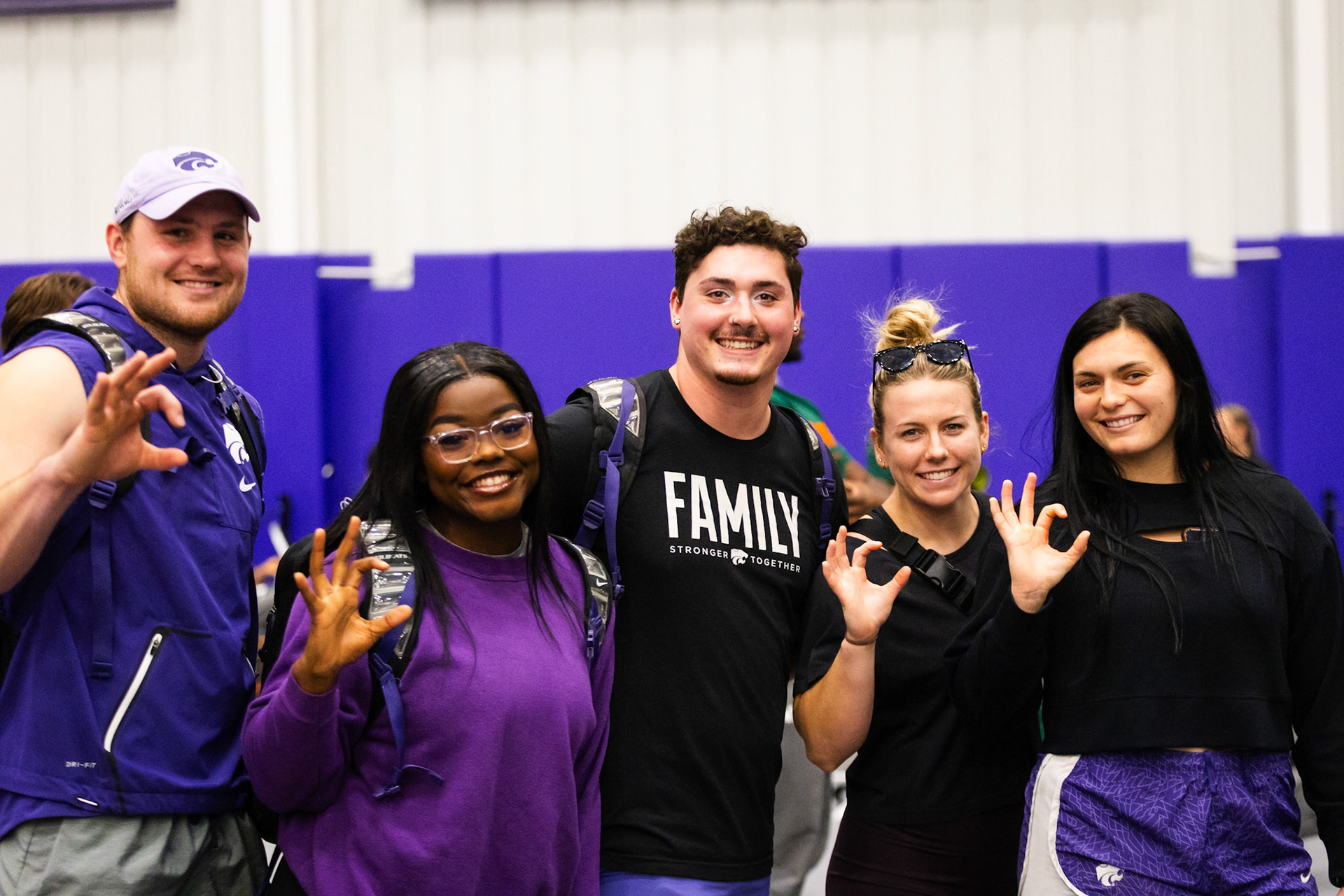 K-State Track and Field, February 2, 2024. DeLoss Dodds Invitational(Photo: Reece Bachta/K-State Sports)