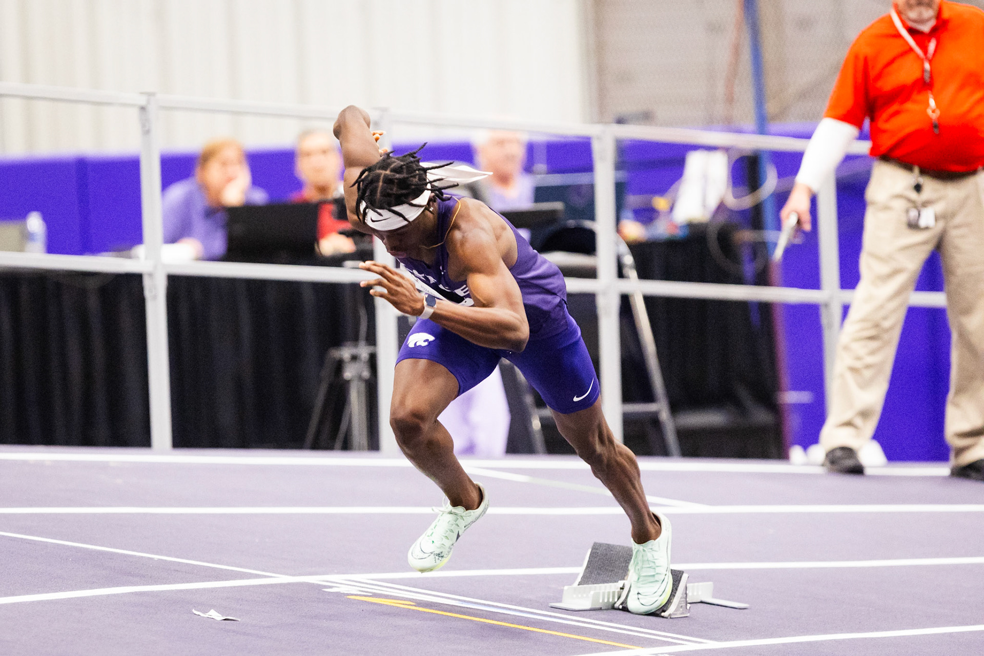 K-State Track and Field, February 2, 2024. DeLoss Dodds Invitational(Photo: Reece Bachta/K-State Sports)
