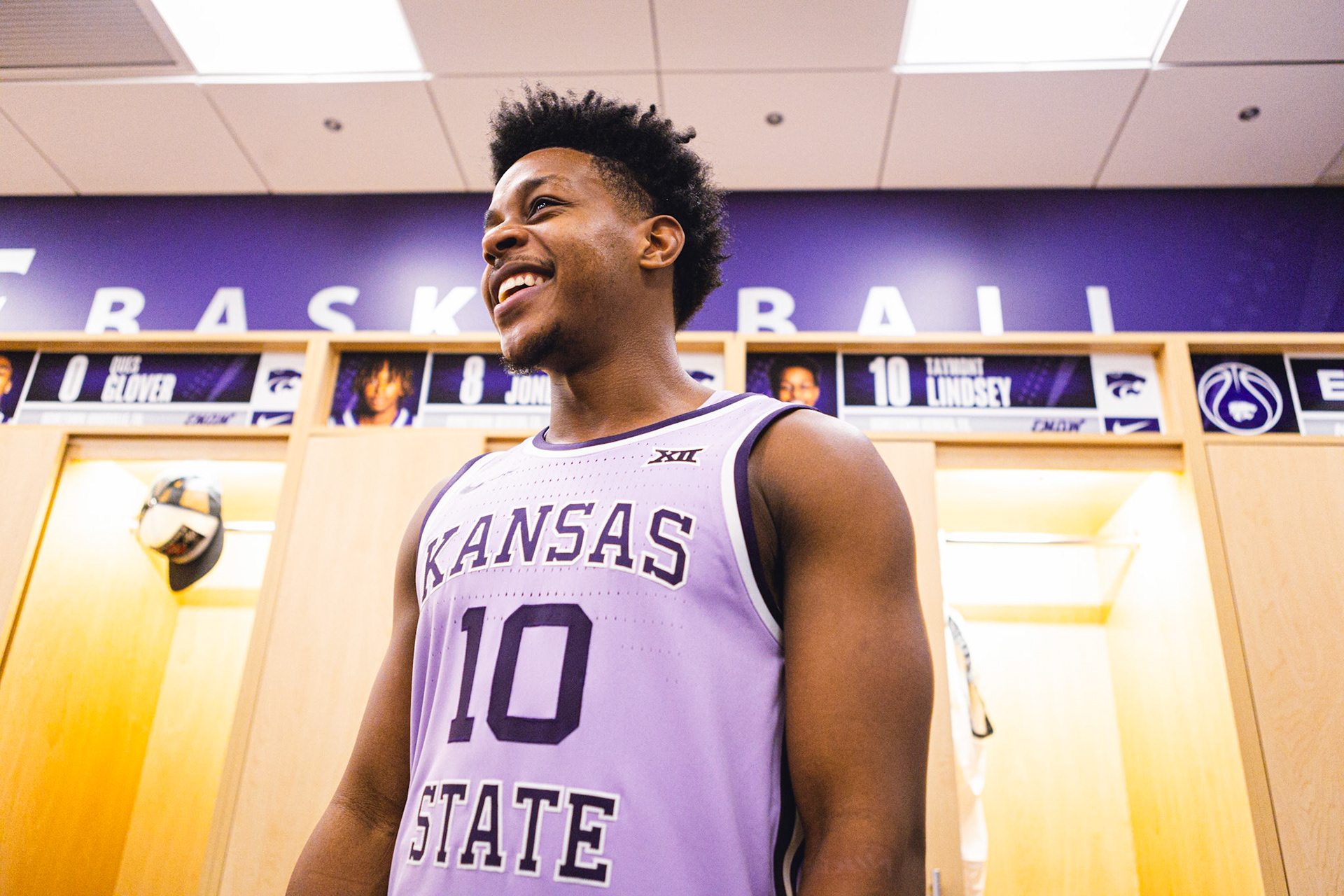 K-State Men's Basketball vs. Oklahoma State, January 20, 2024. Final: KSU 70, OSU 66(Photo: Reece Bachta/K-State Sports)