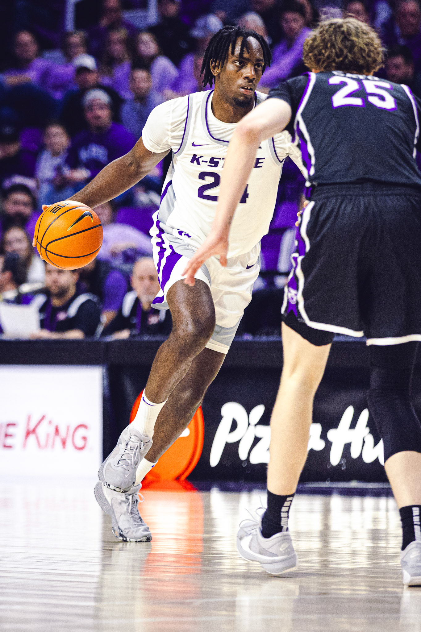 Kansas State Men’s Basketball vs. University of Central Arkansas, November 22, 2023. Final: KSU 100, UCA 56(Photo: Reece Bachta/K-State Sports)
